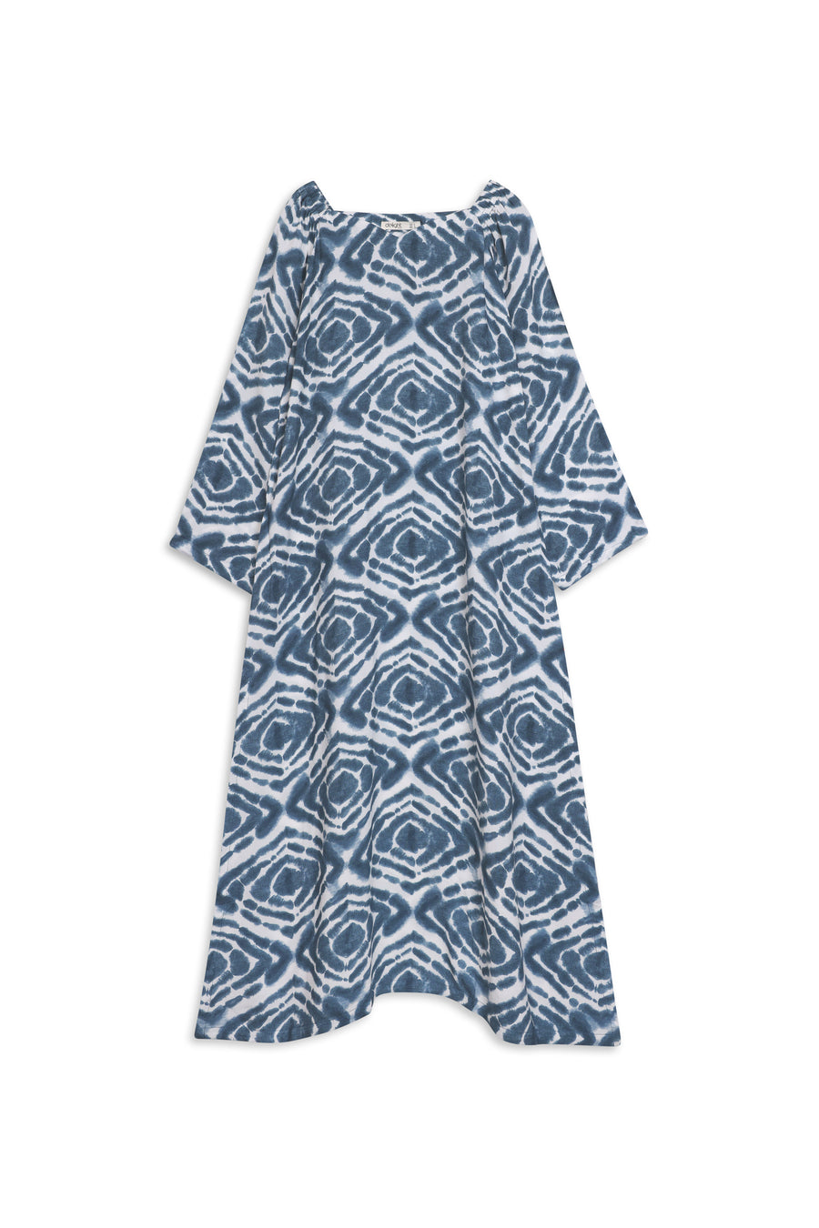 Indigo Wave Flare Maxi