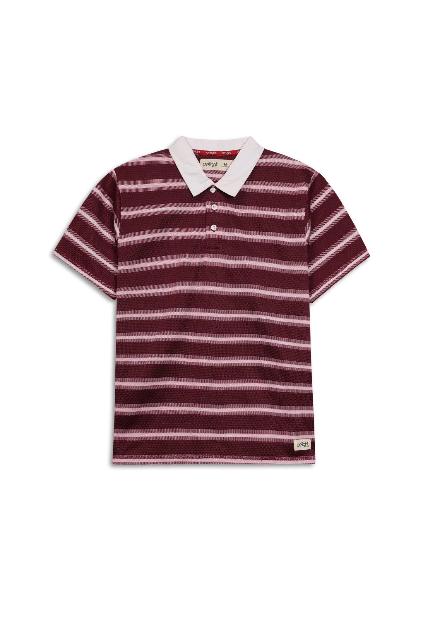 Urban Texture Rugby Collar Polo