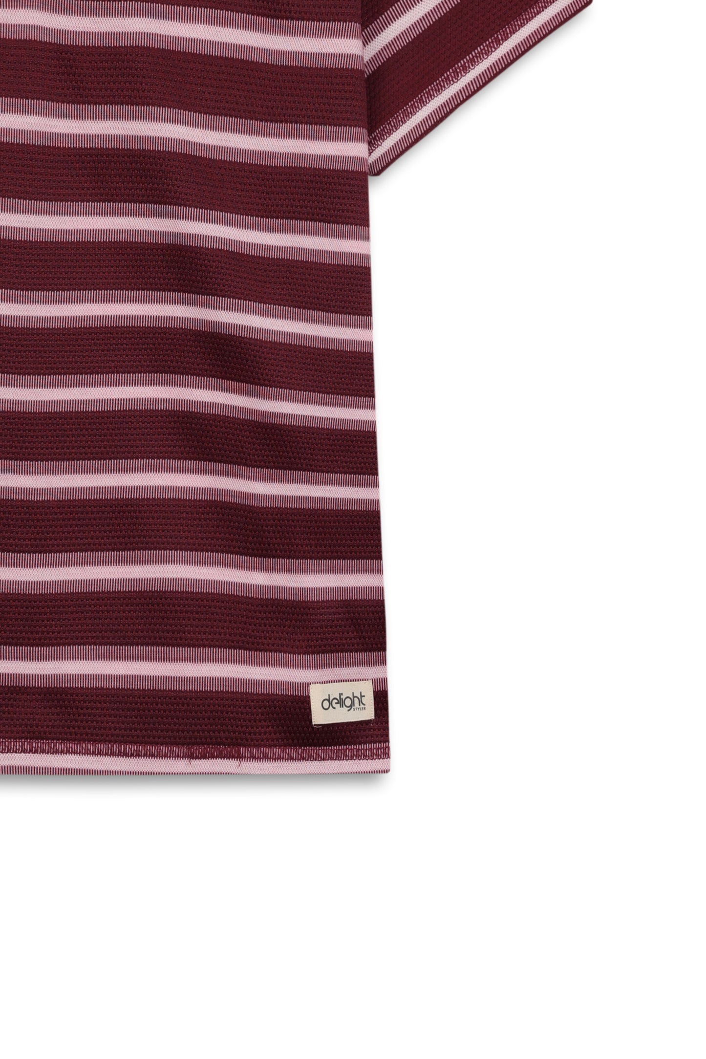 Urban Texture Rugby Collar Polo