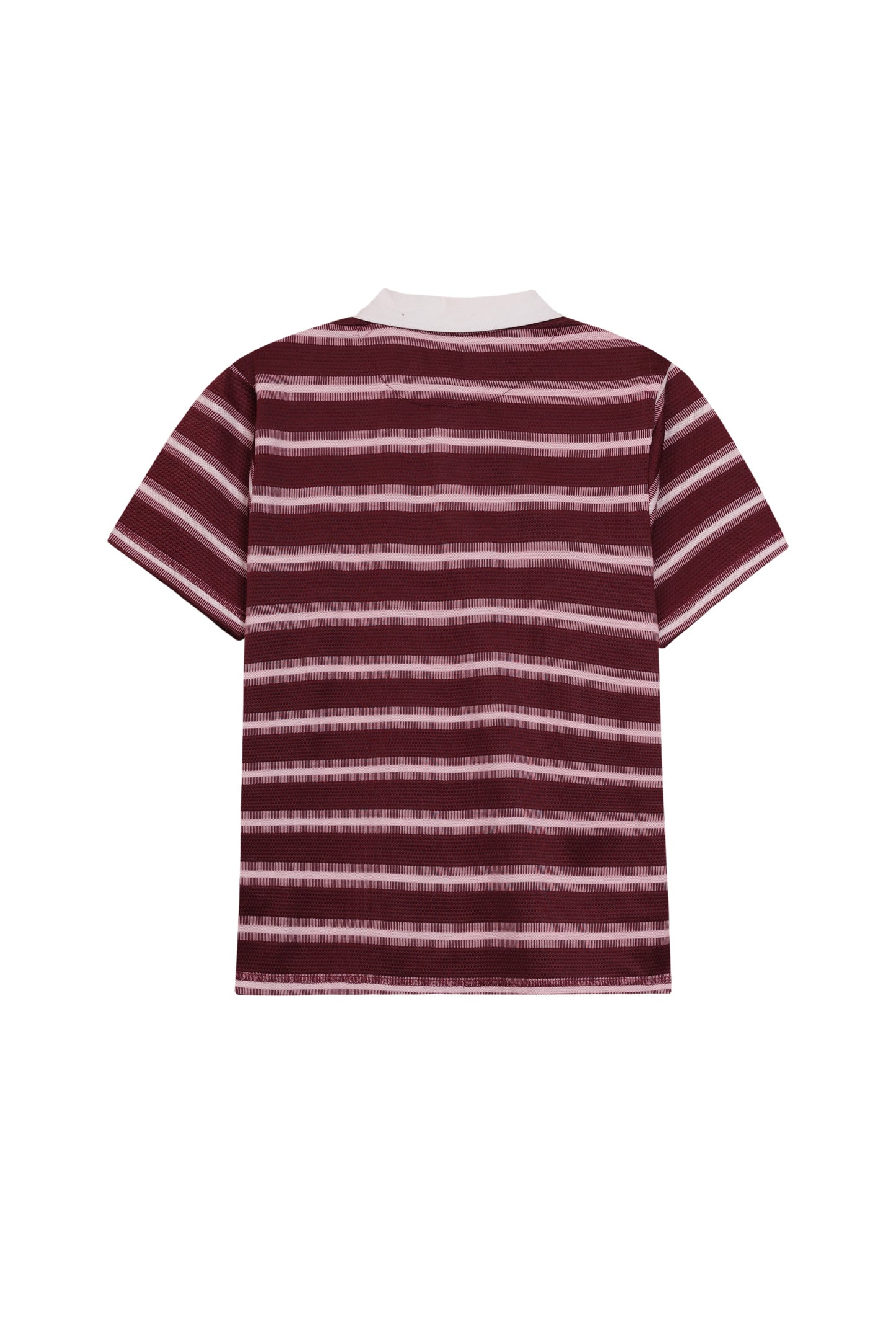 Urban Texture Rugby Collar Polo