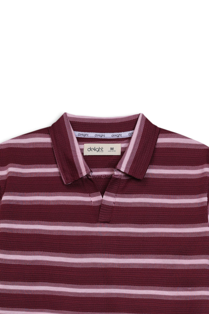 Modern Texture Casual Polo