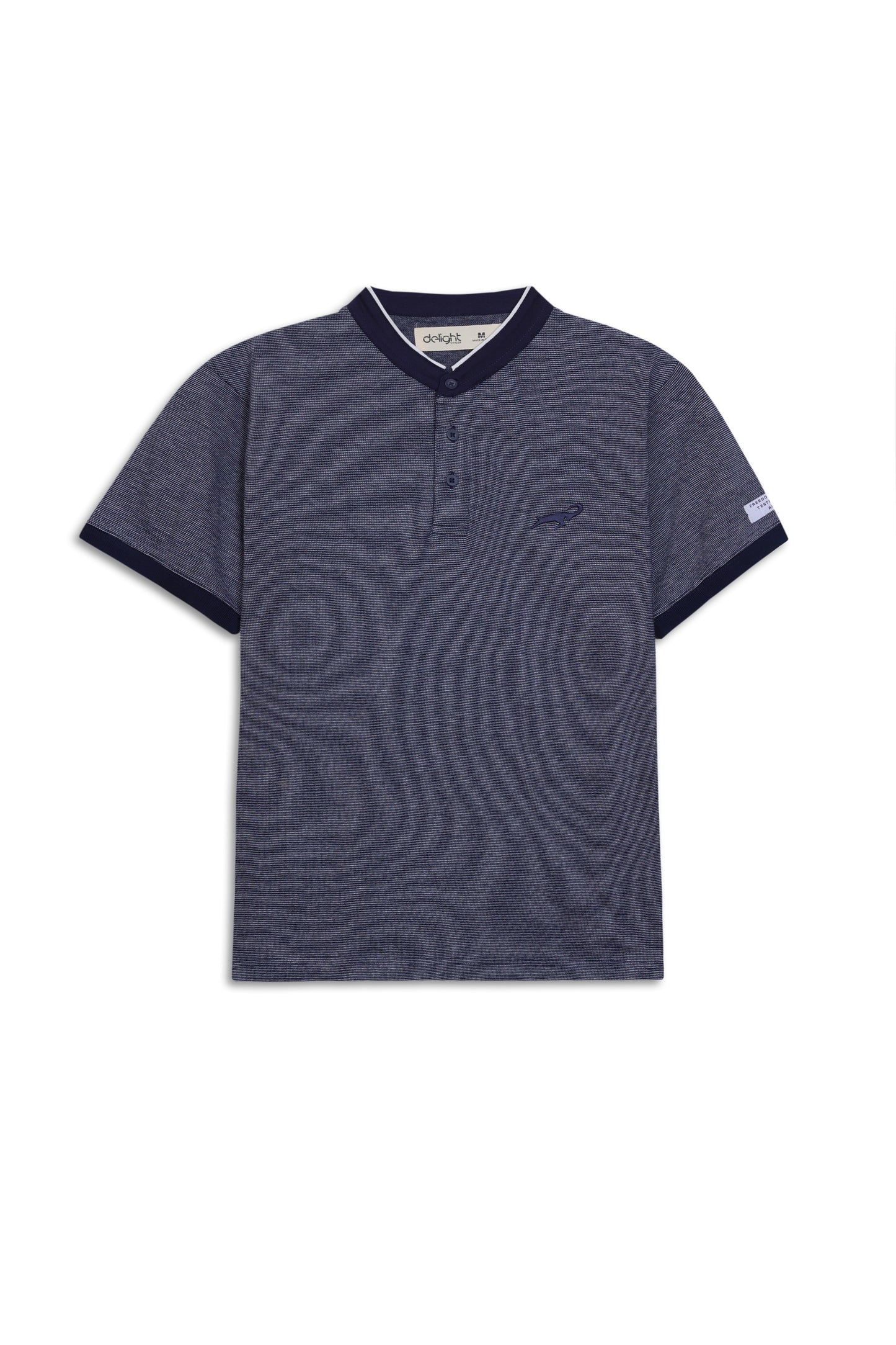 Linear Jacquard Zen Polo