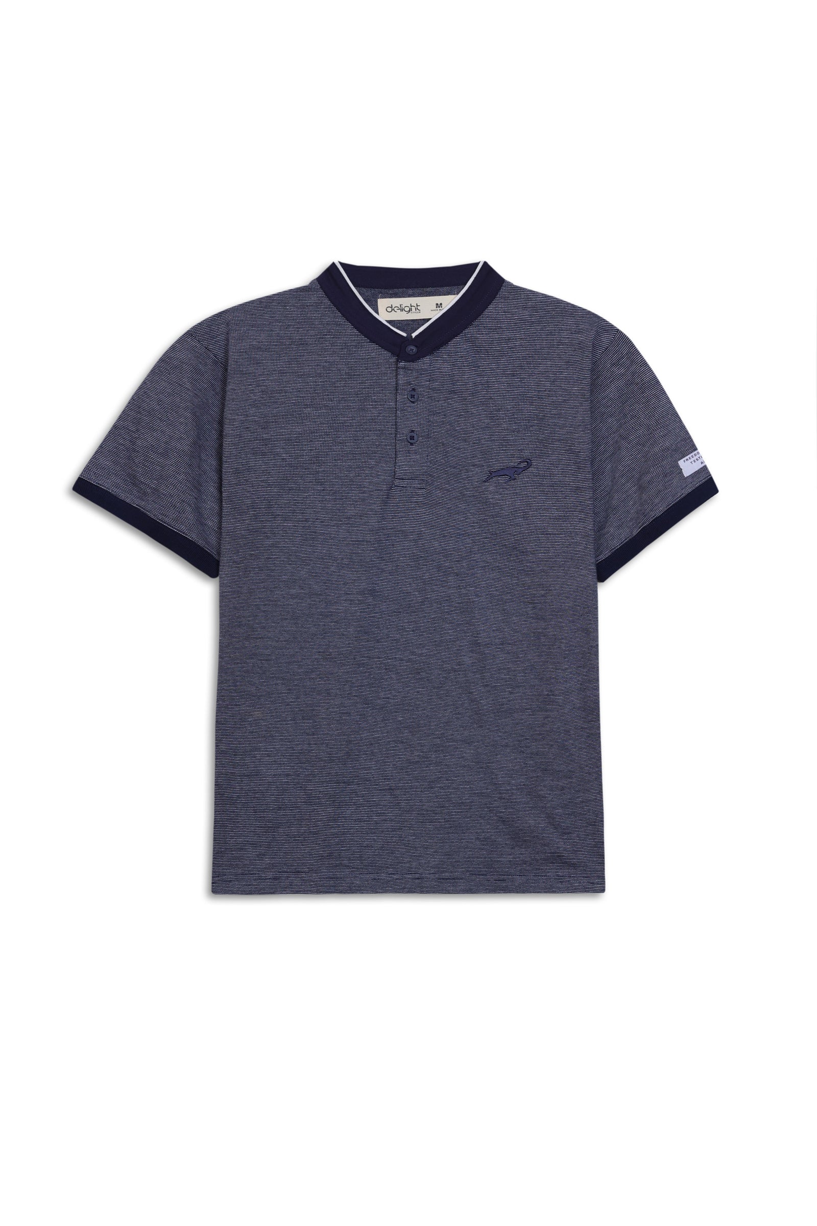 Linear Jacquard Zen Polo