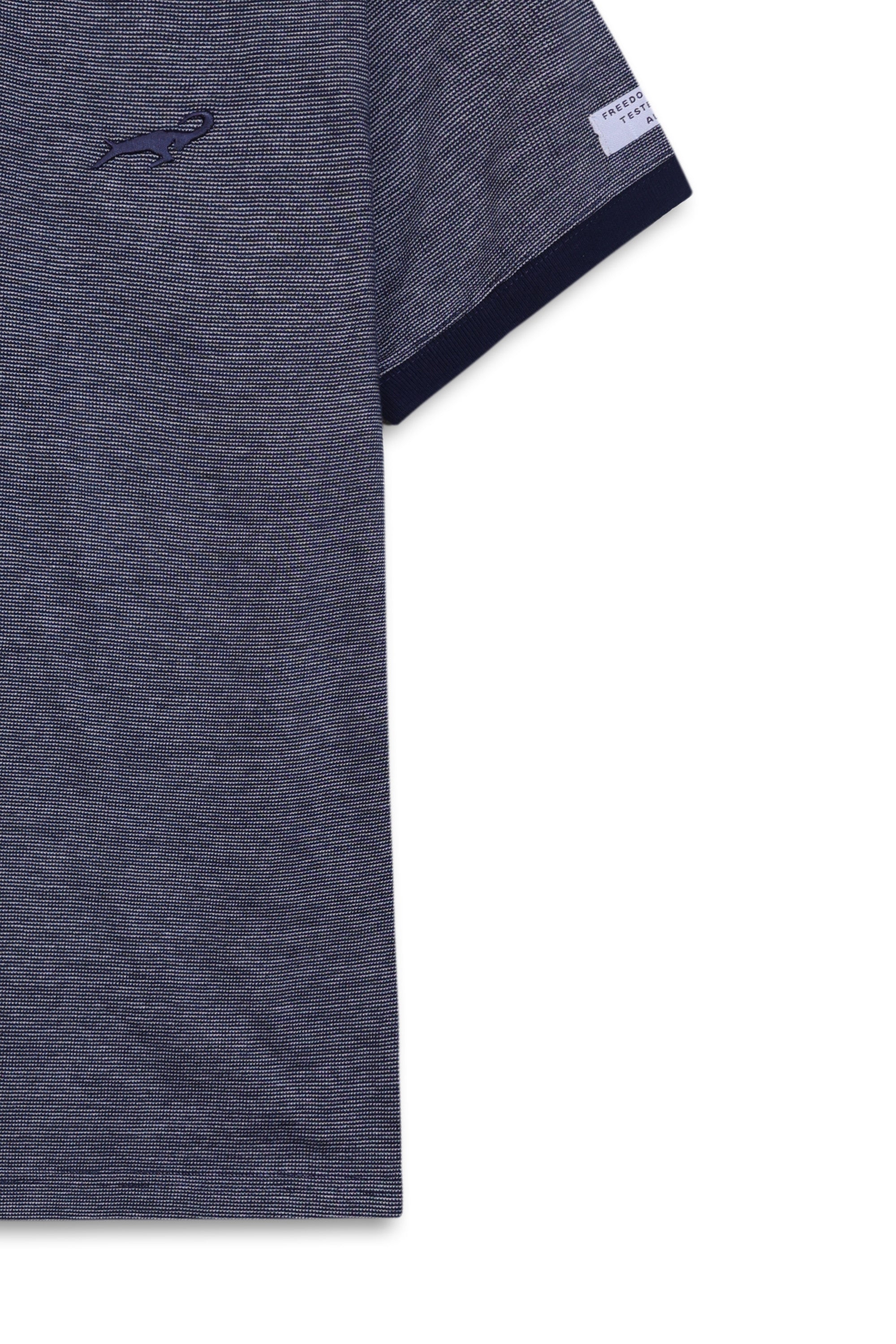 Linear Jacquard Zen Polo