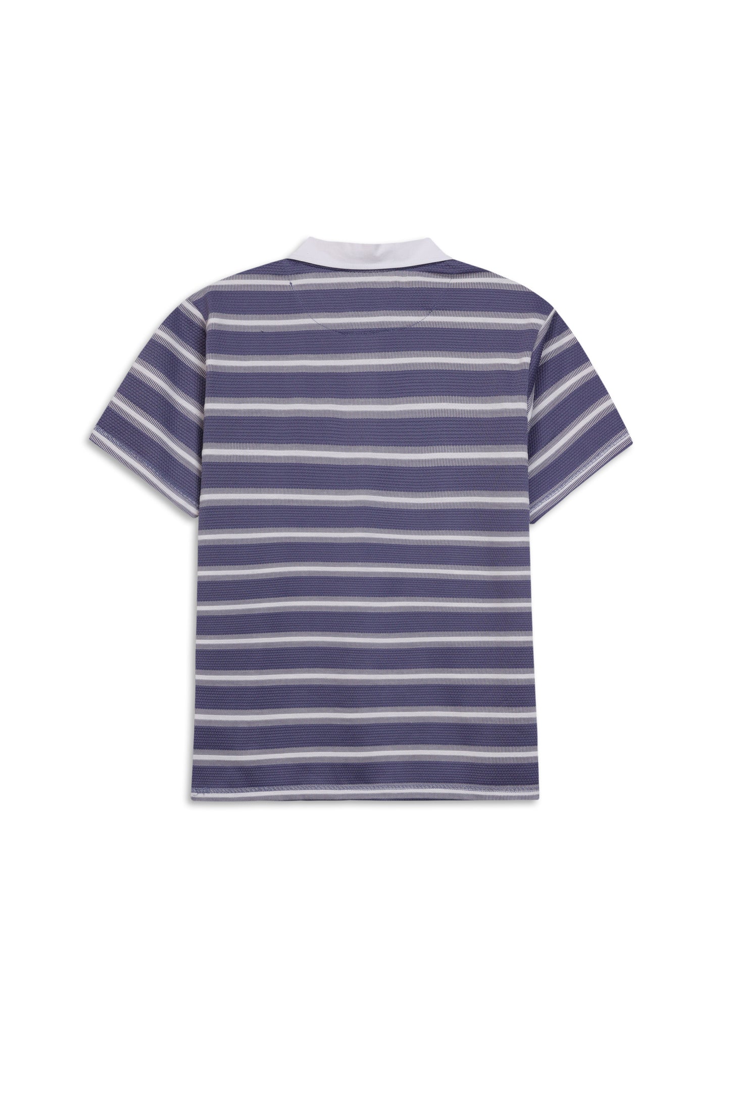 Urban Texture Rugby Collar Polo