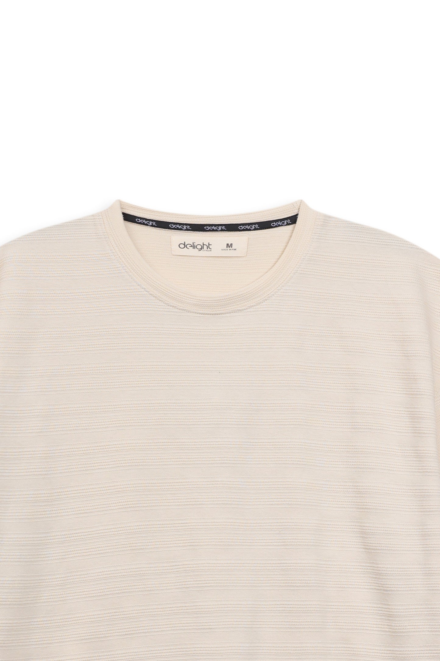 Urban Texture Drop Shoulder Tee