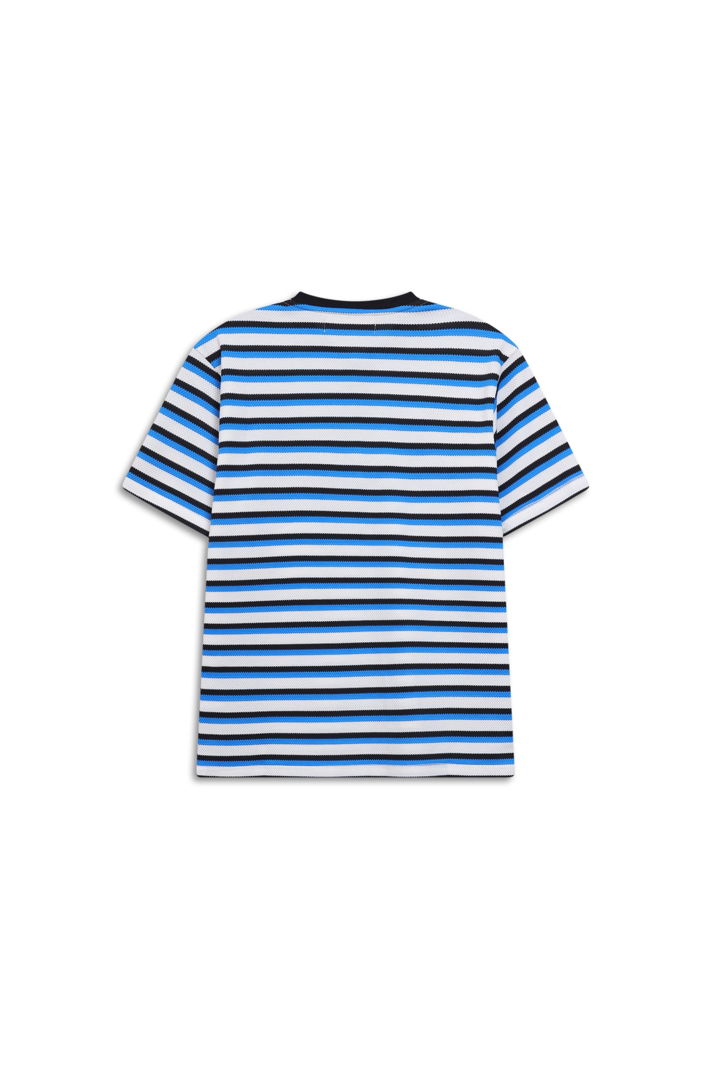 Urban Stripe Henley Oversized Tee