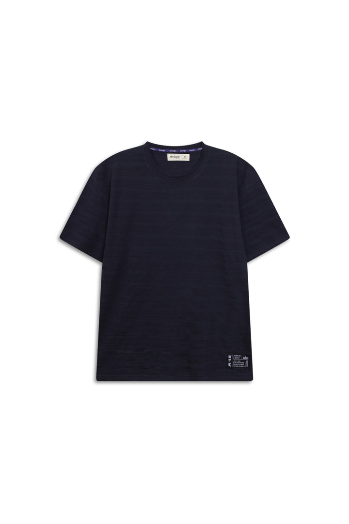 Urban Texture Drop Shoulder Tee
