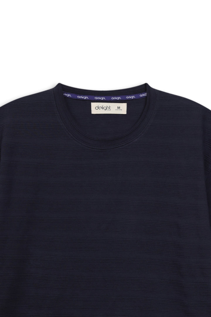 Urban Texture Drop Shoulder Tee