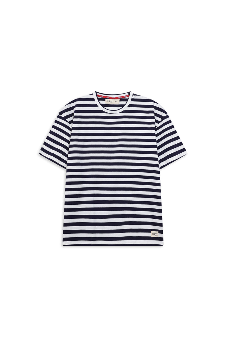 Nova Stripe Drop Shoulder Tee