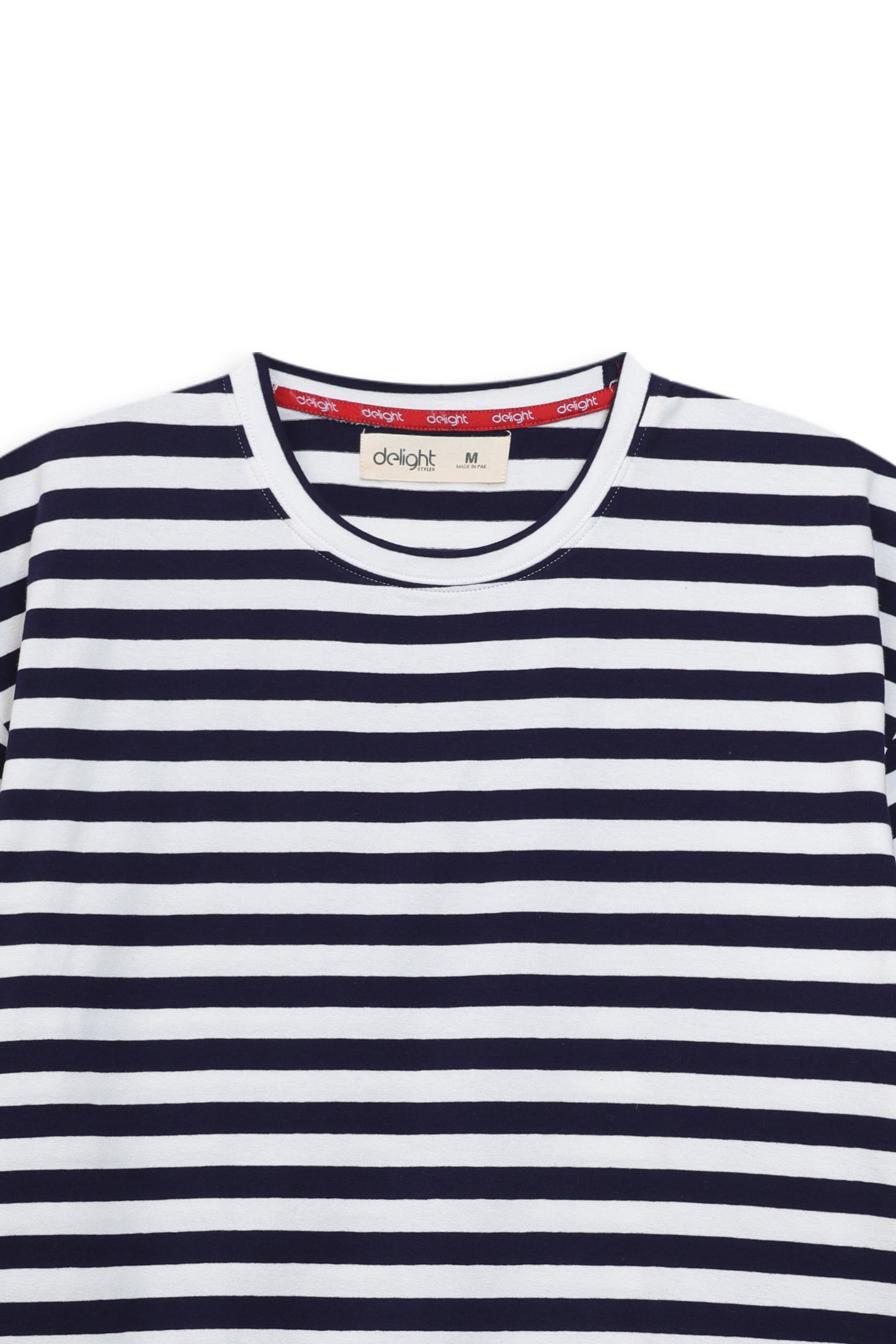 Nova Stripe Drop Shoulder Tee