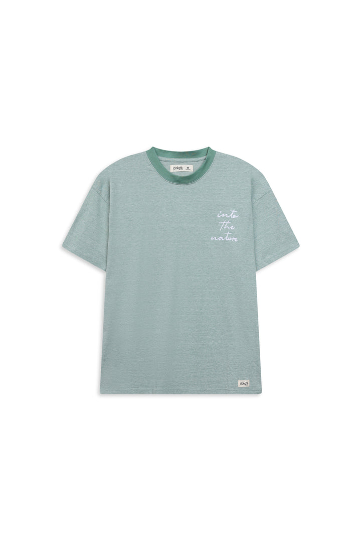 Relaxed Drop-Shoulder Men Tee