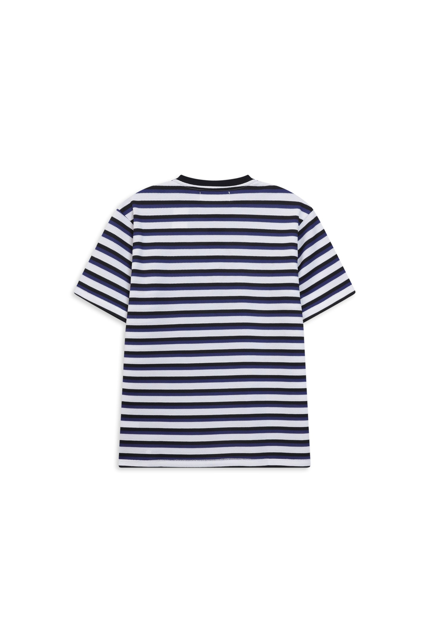 Urban Stripe Henley Oversized Tee