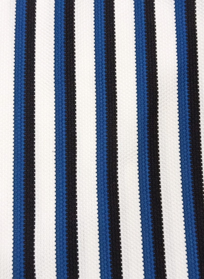 Stripe Textured T-Shirt