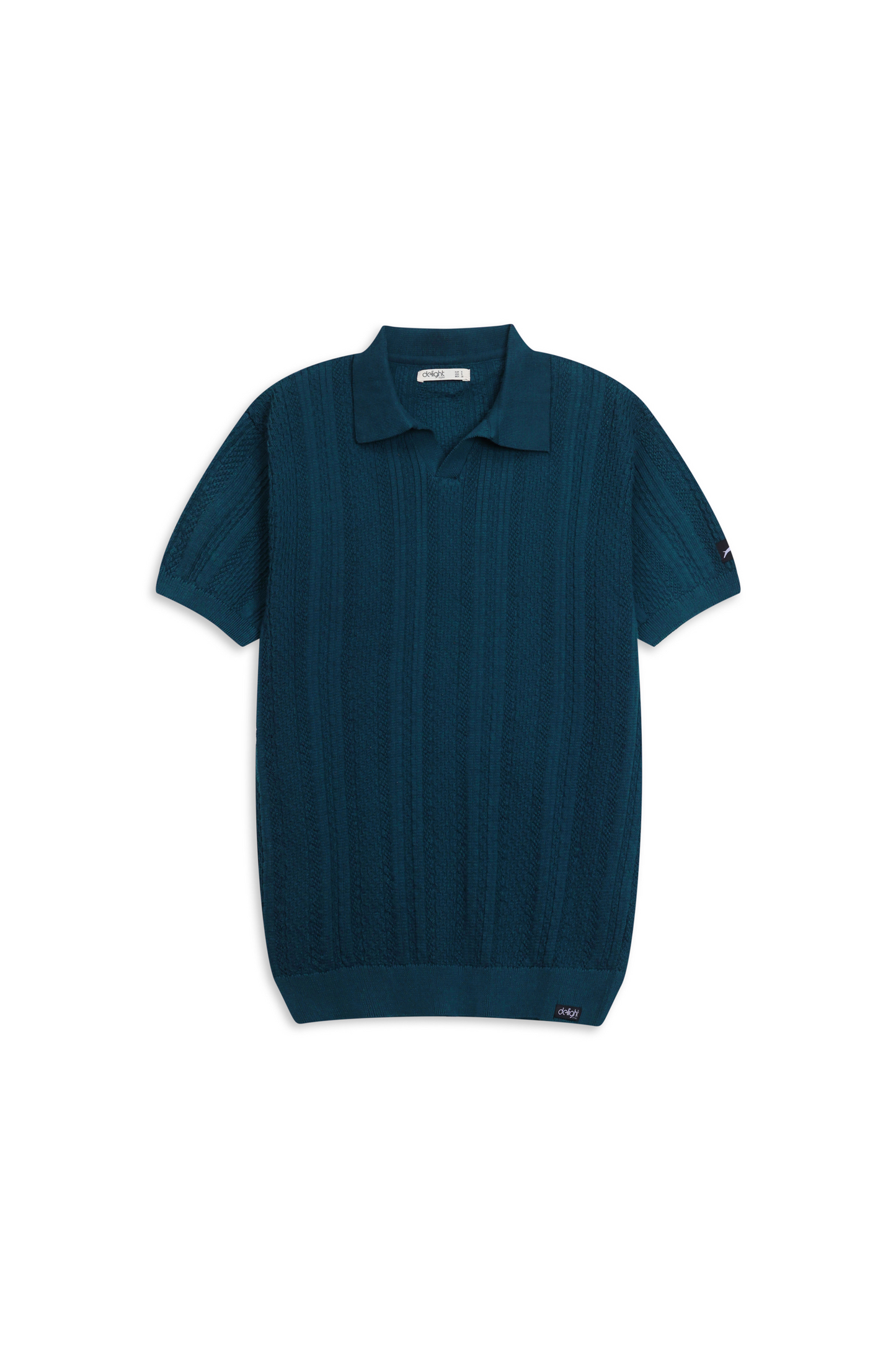 OLD MONEY SOLID TEXTURED JOHNNY POLO