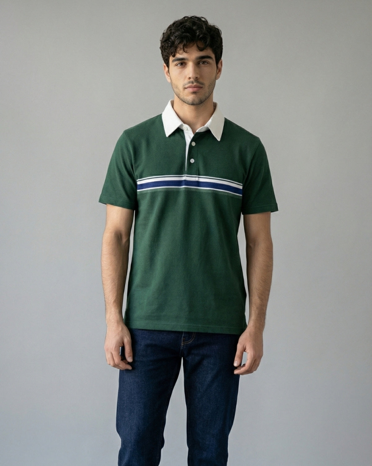 Architect Twill-Neck Polo
