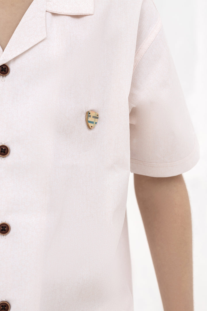 BOYS RESORT COLLAR SET