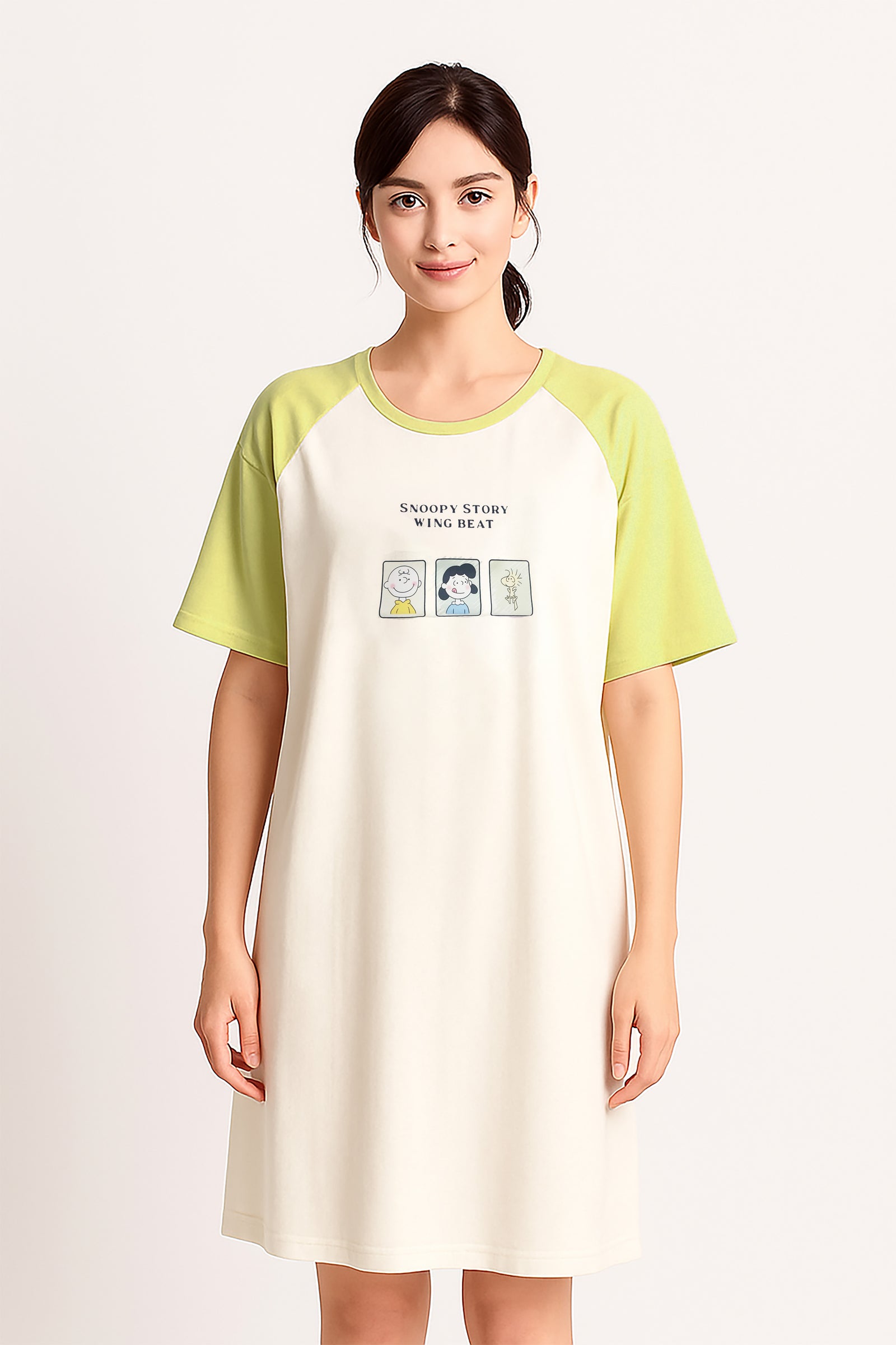 Super soft long shirt with artwork