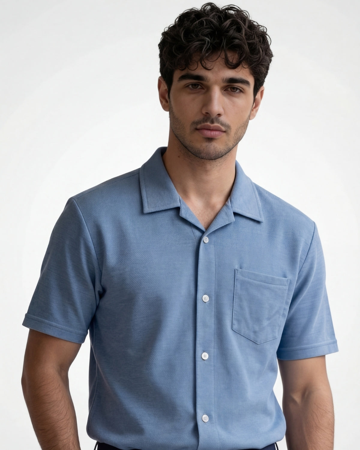 Polished Fiber Textured Shirt