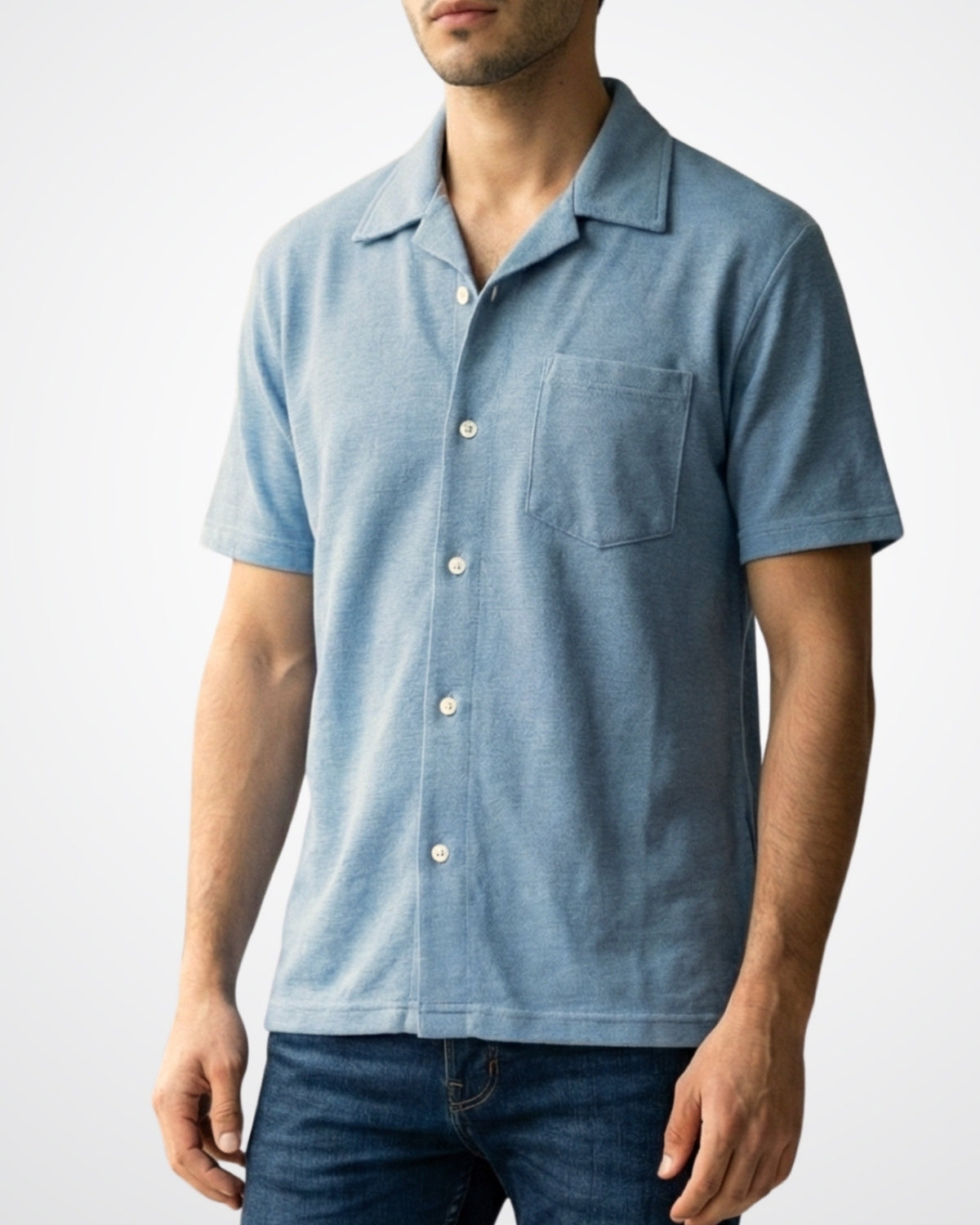 Polished Fiber Textured Shirt