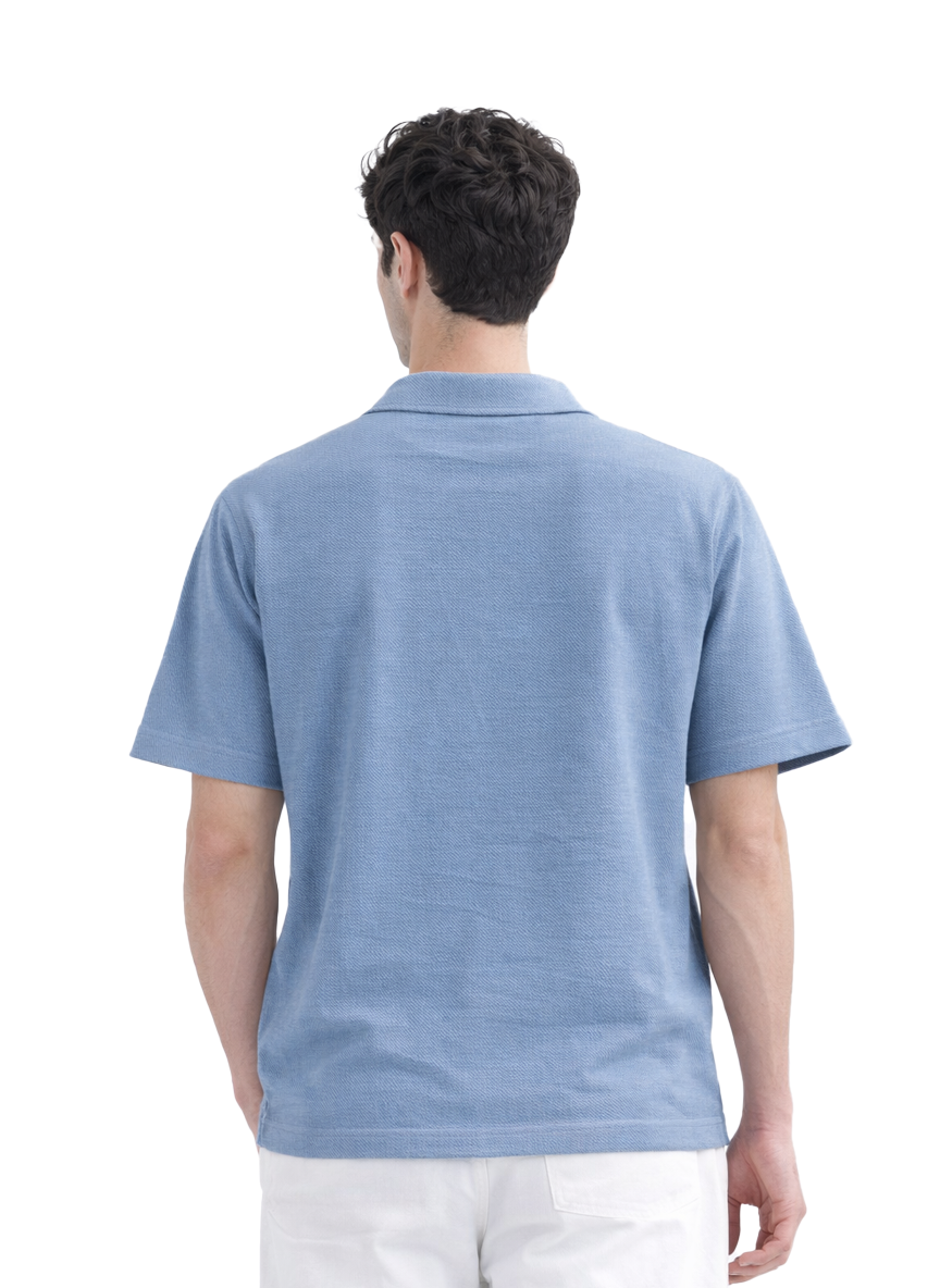 Yarn Dyed Textured Shirt