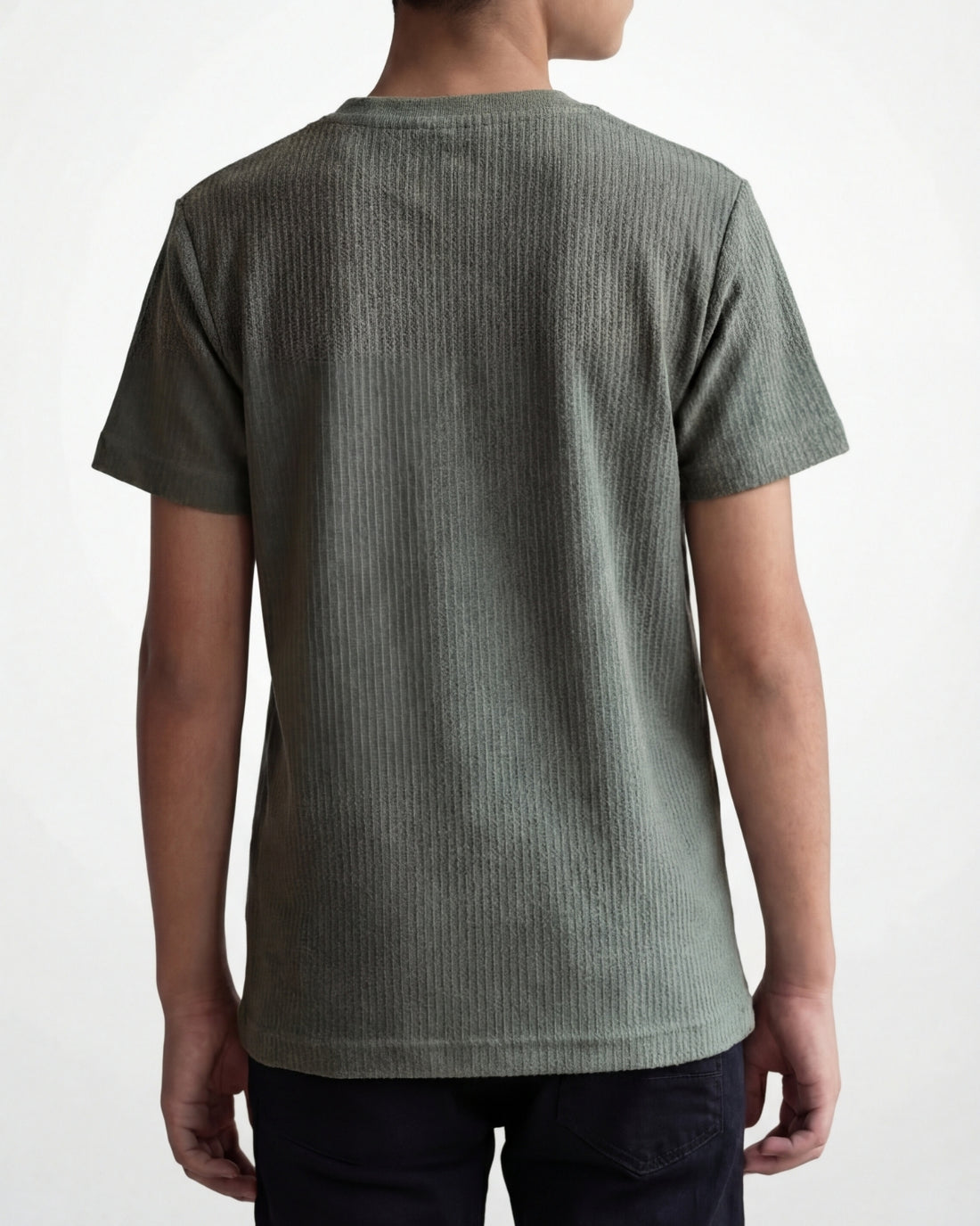Vertical Waffle Grid Tee