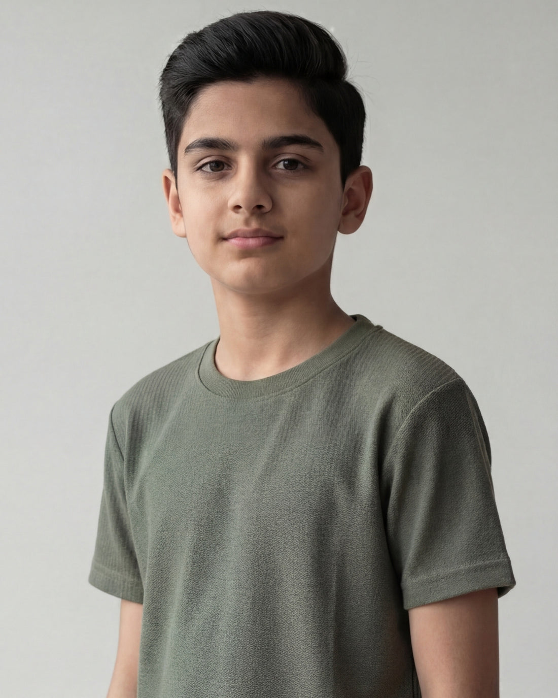 Vertical Waffle Grid Tee