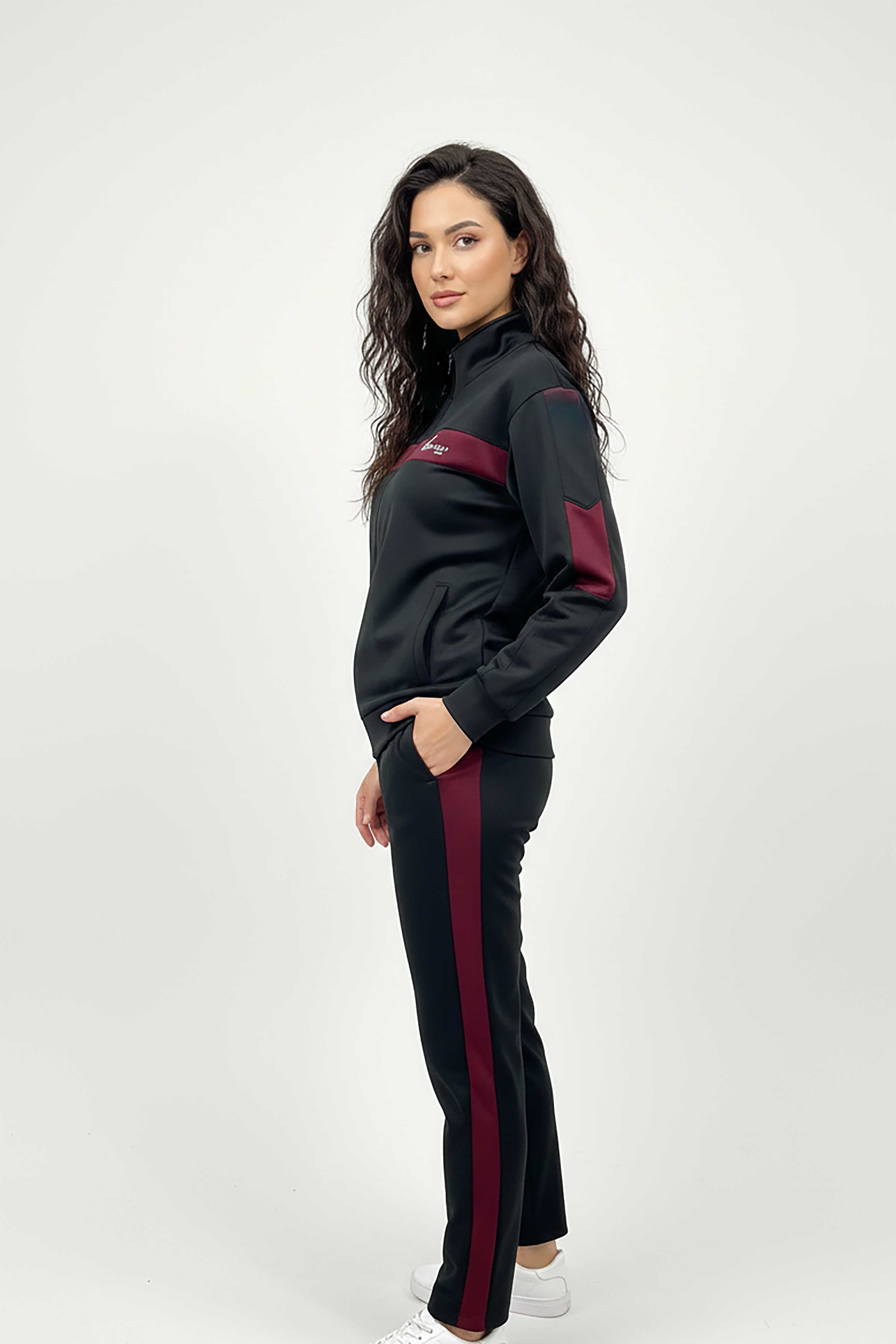 Sleek Panel Scuba Tracksuit