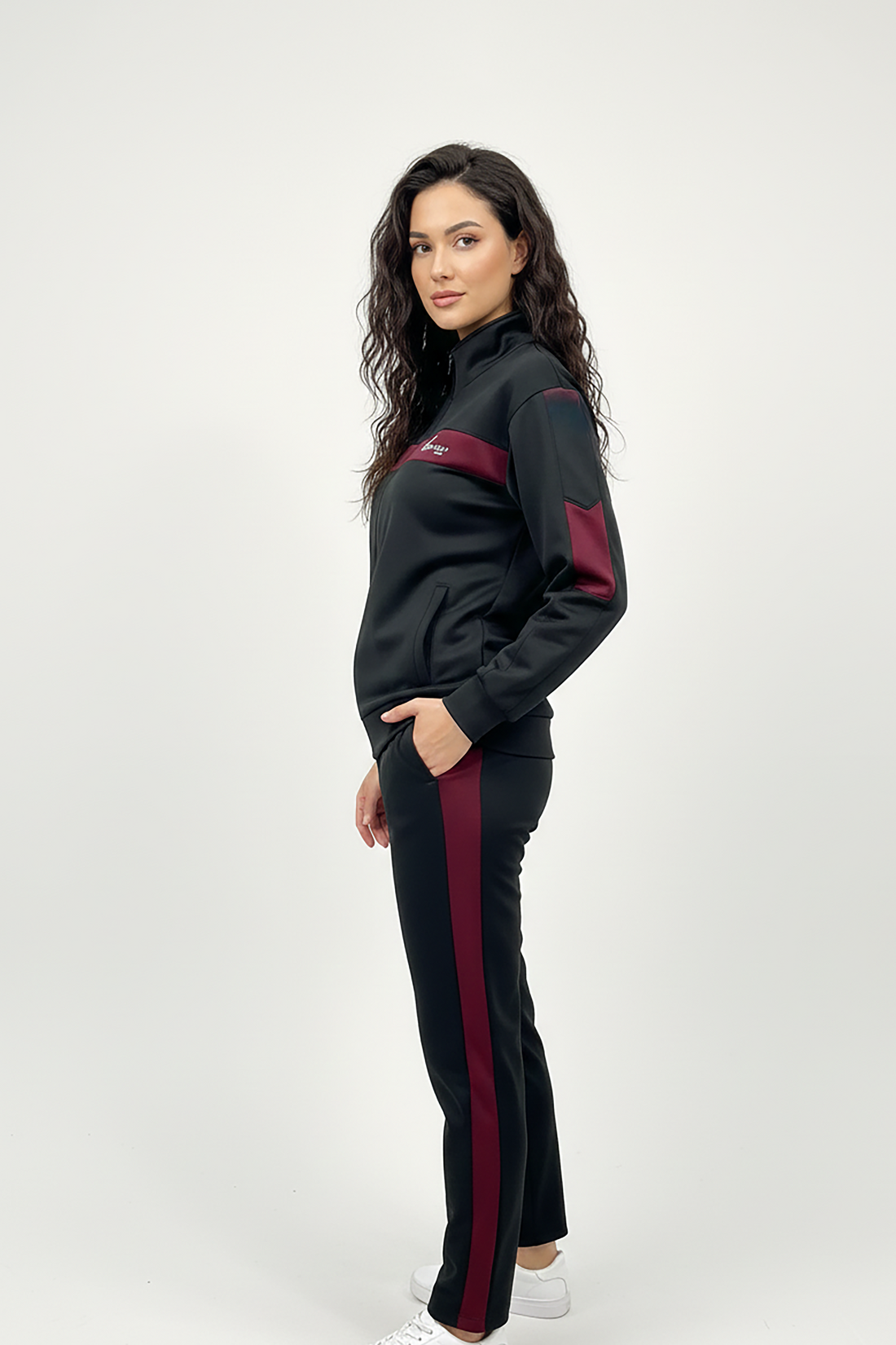 Sleek Panel Scuba Tracksuit