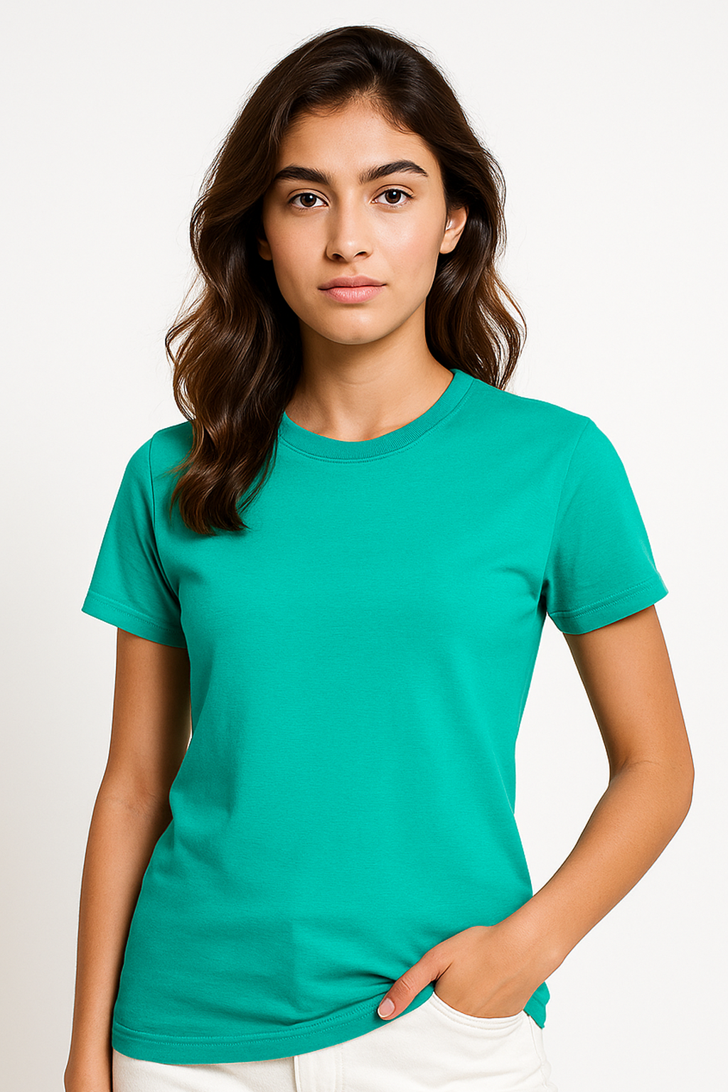 Women Melange T-shirt