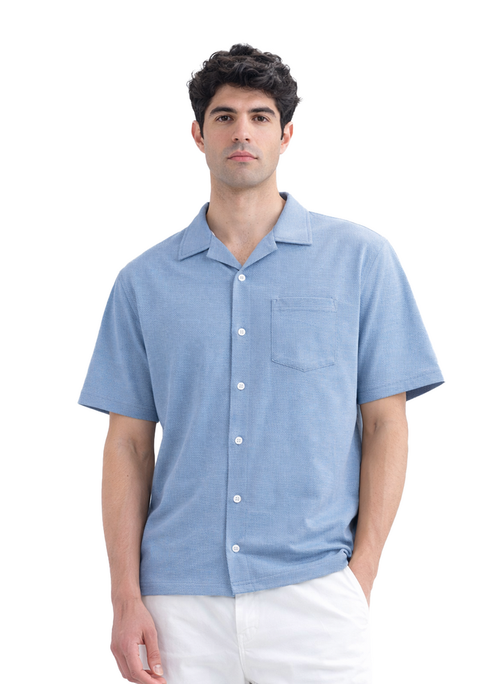 Yarn Dyed Textured Shirt