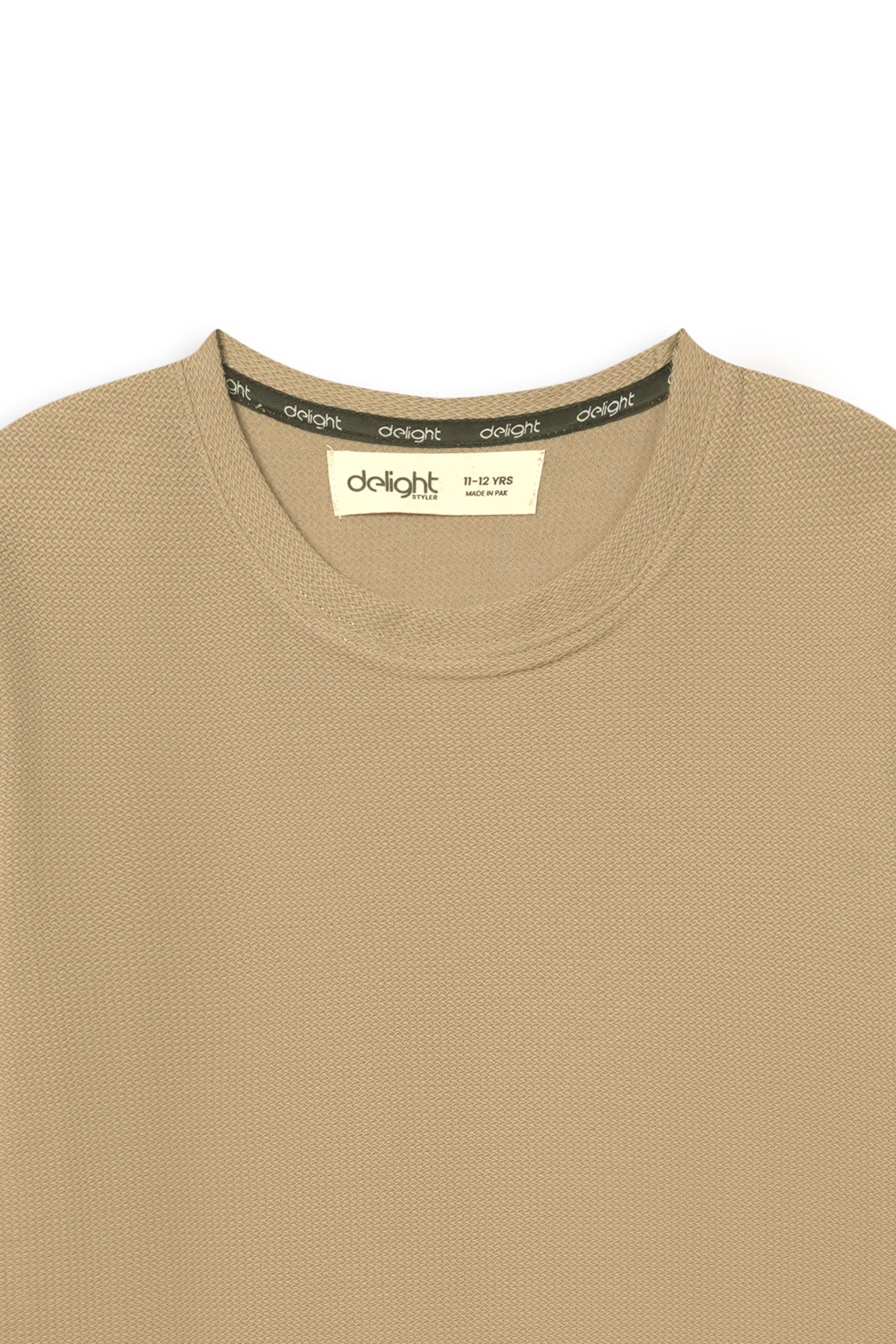 Vertical Waffle Grid Tee