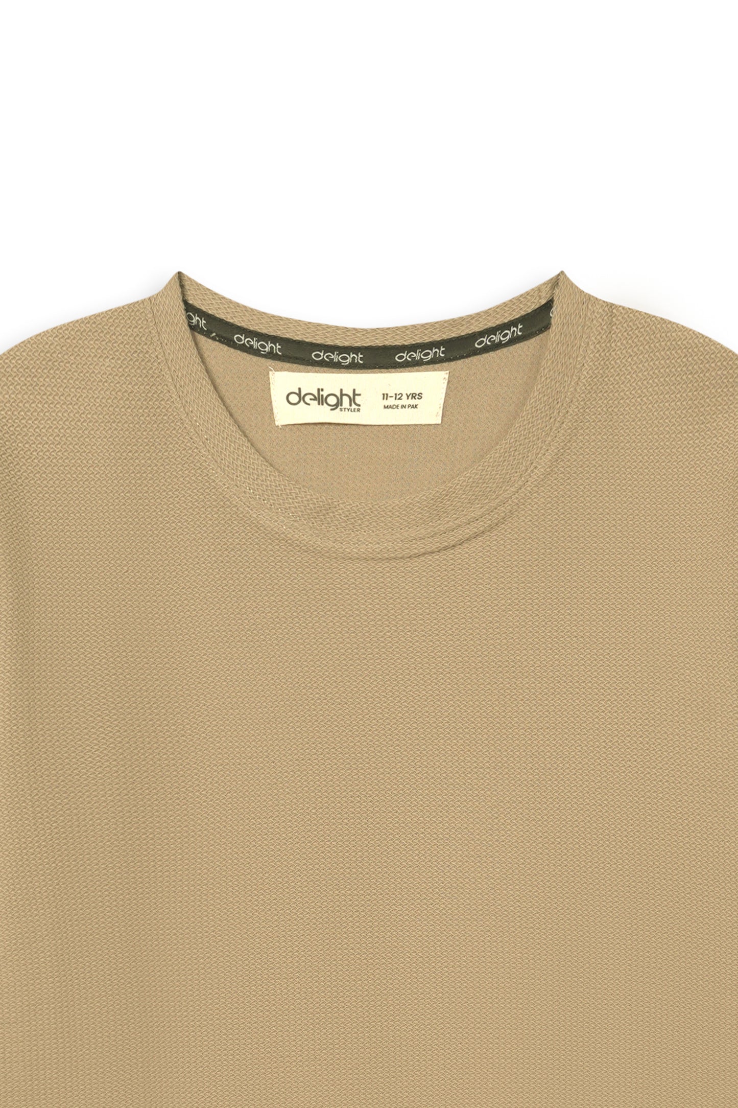 Vertical Waffle Grid Tee