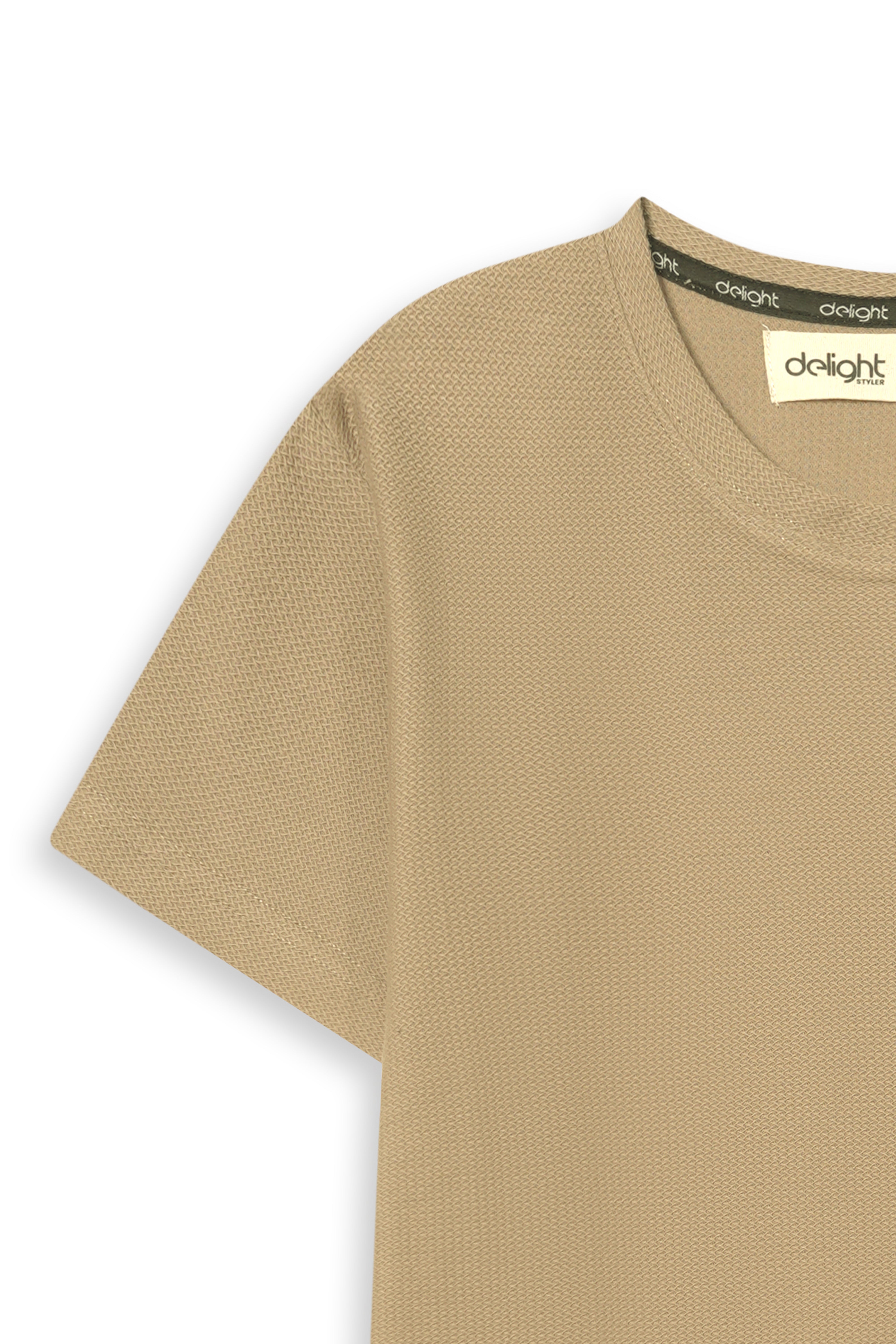 Vertical Waffle Grid Tee