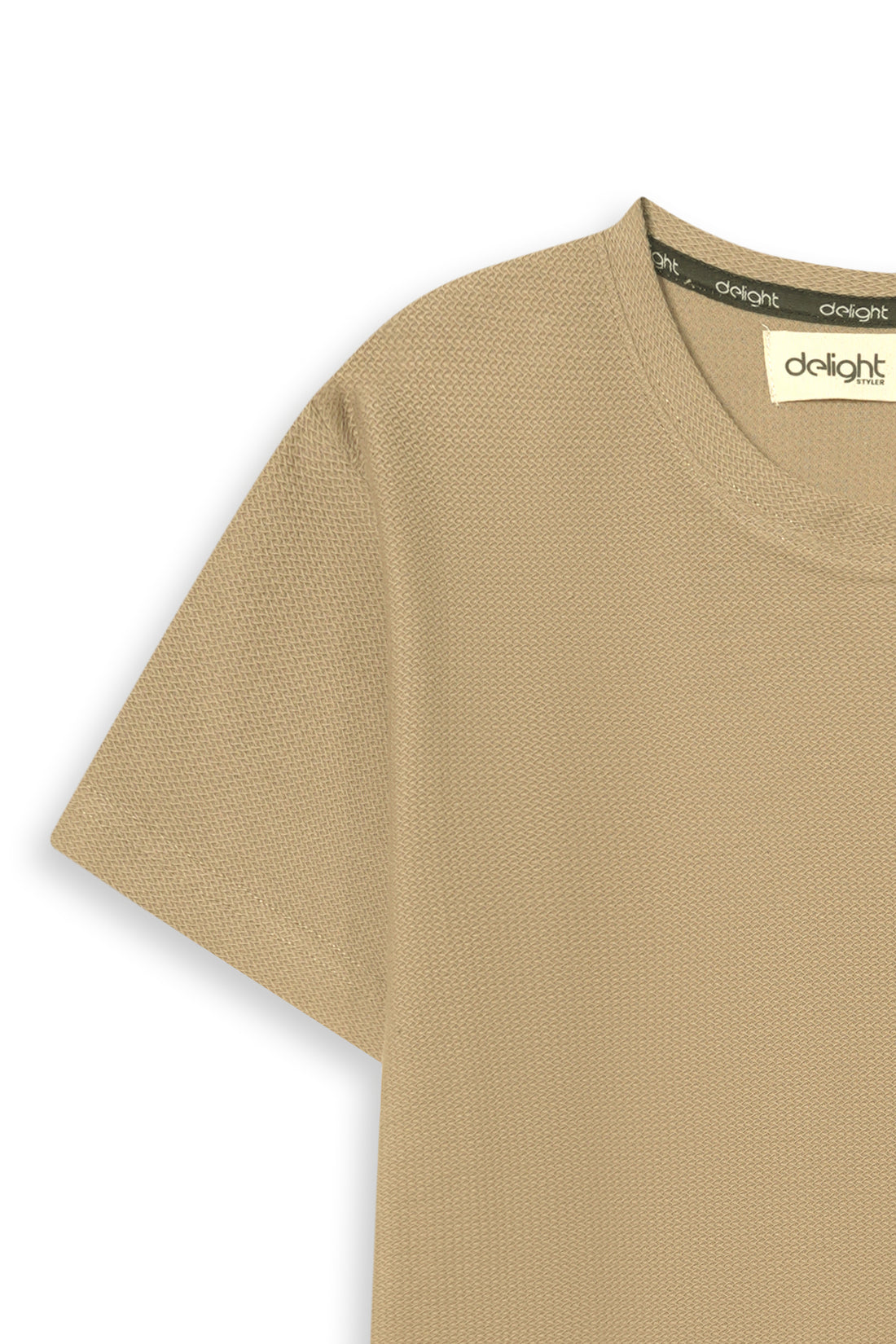 Vertical Waffle Grid Tee