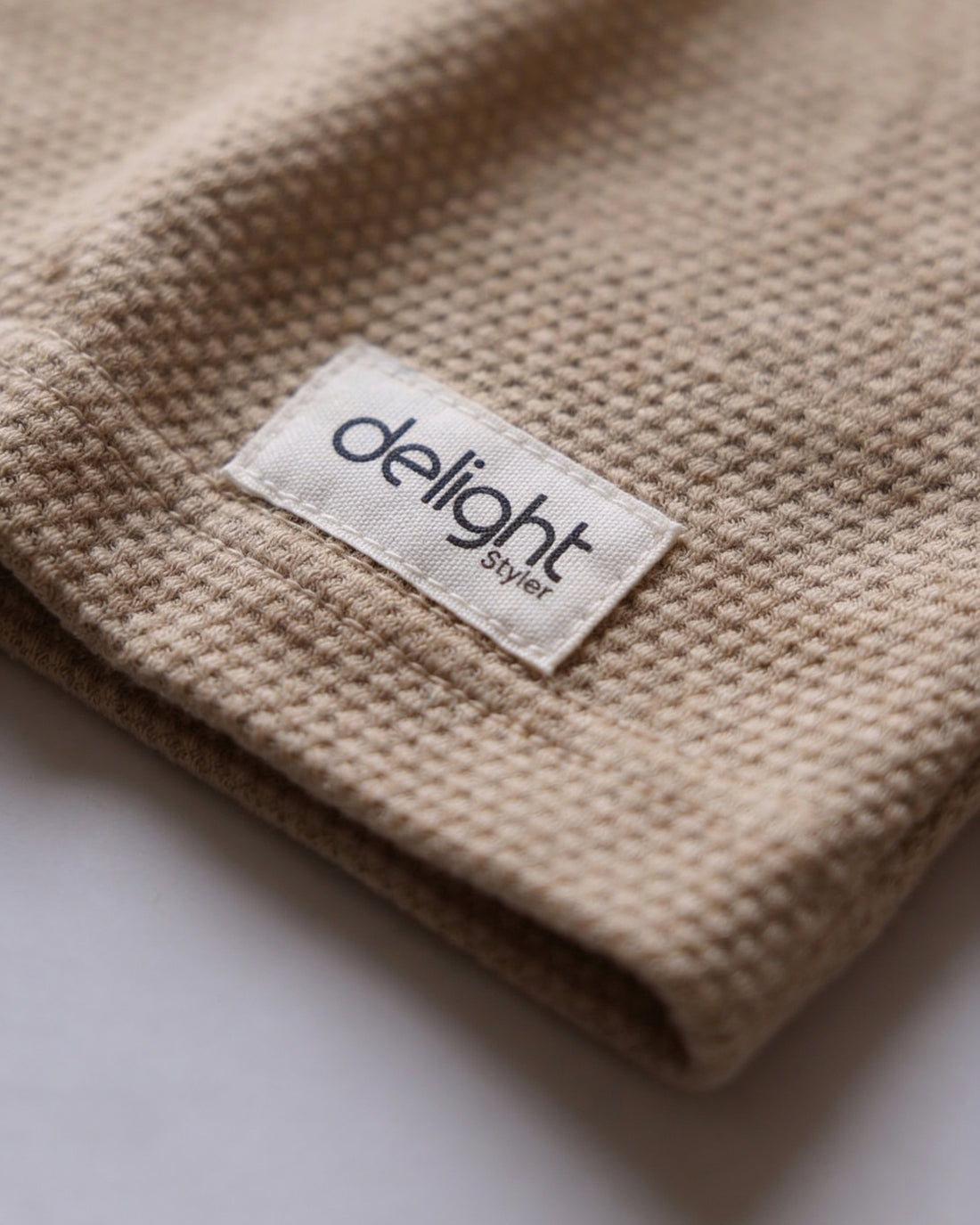 Premium Waffle Knit Pocket Tee