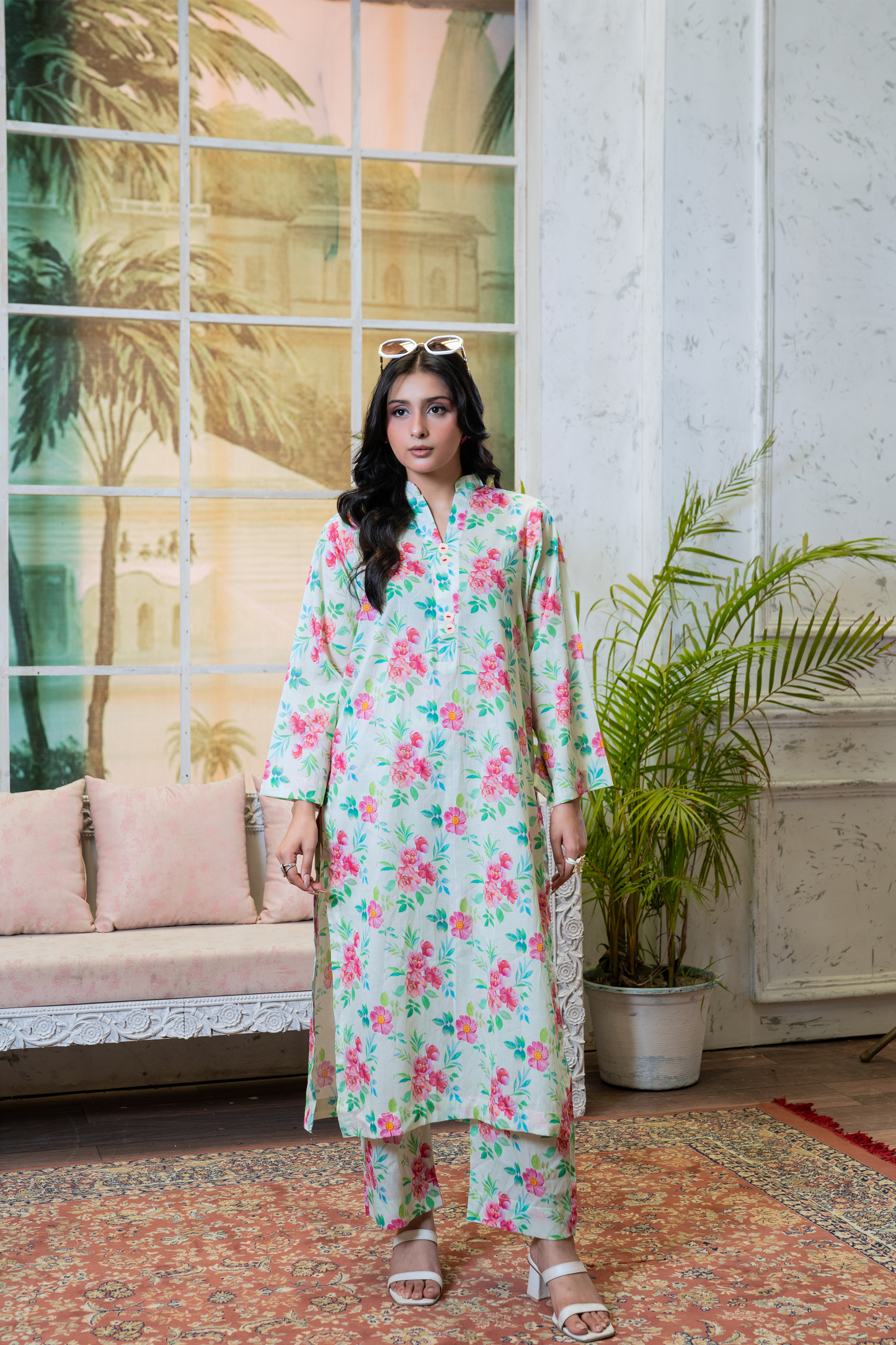 Blush Garden Lawn 2 Piece Suit Pret