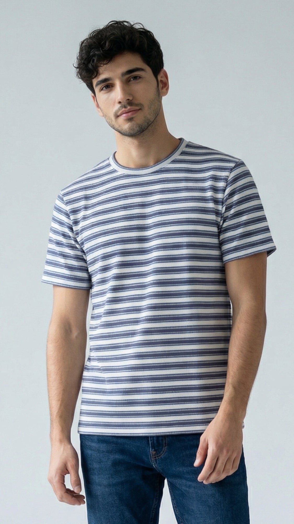 Urban Texture Stripe Tee