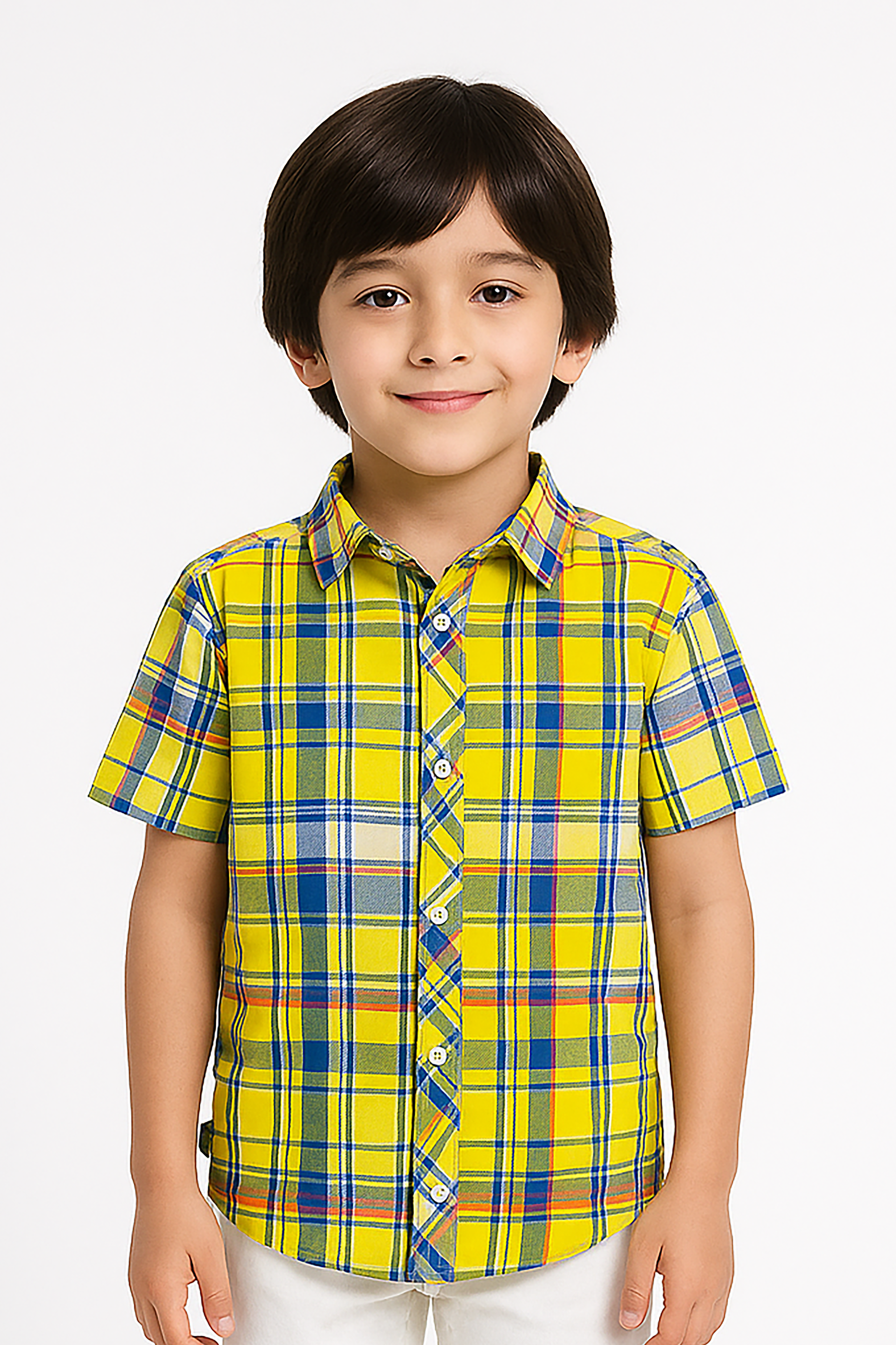 Half Sleeve Casual shirt Parrot Check