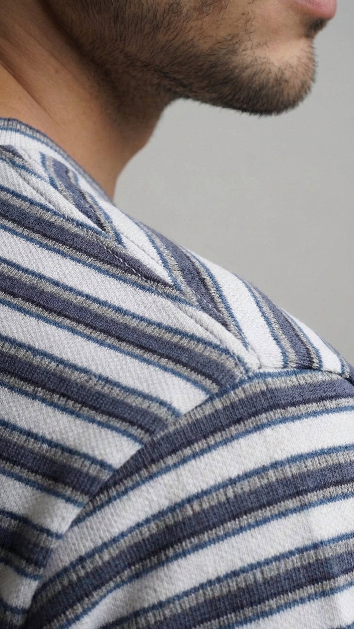 Urban Texture Stripe Tee
