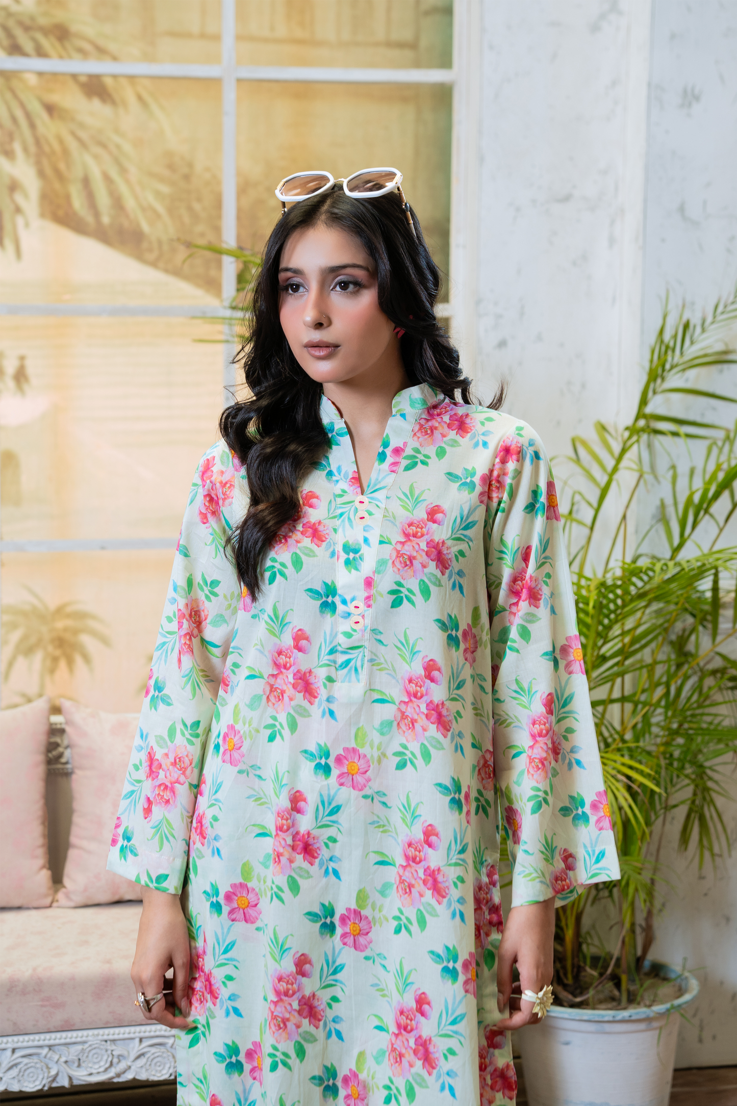 Blush Garden Lawn 2 Piece Suit Pret
