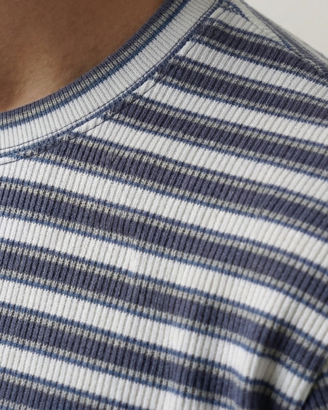 Urban Popcorn Texture Striped Shirt