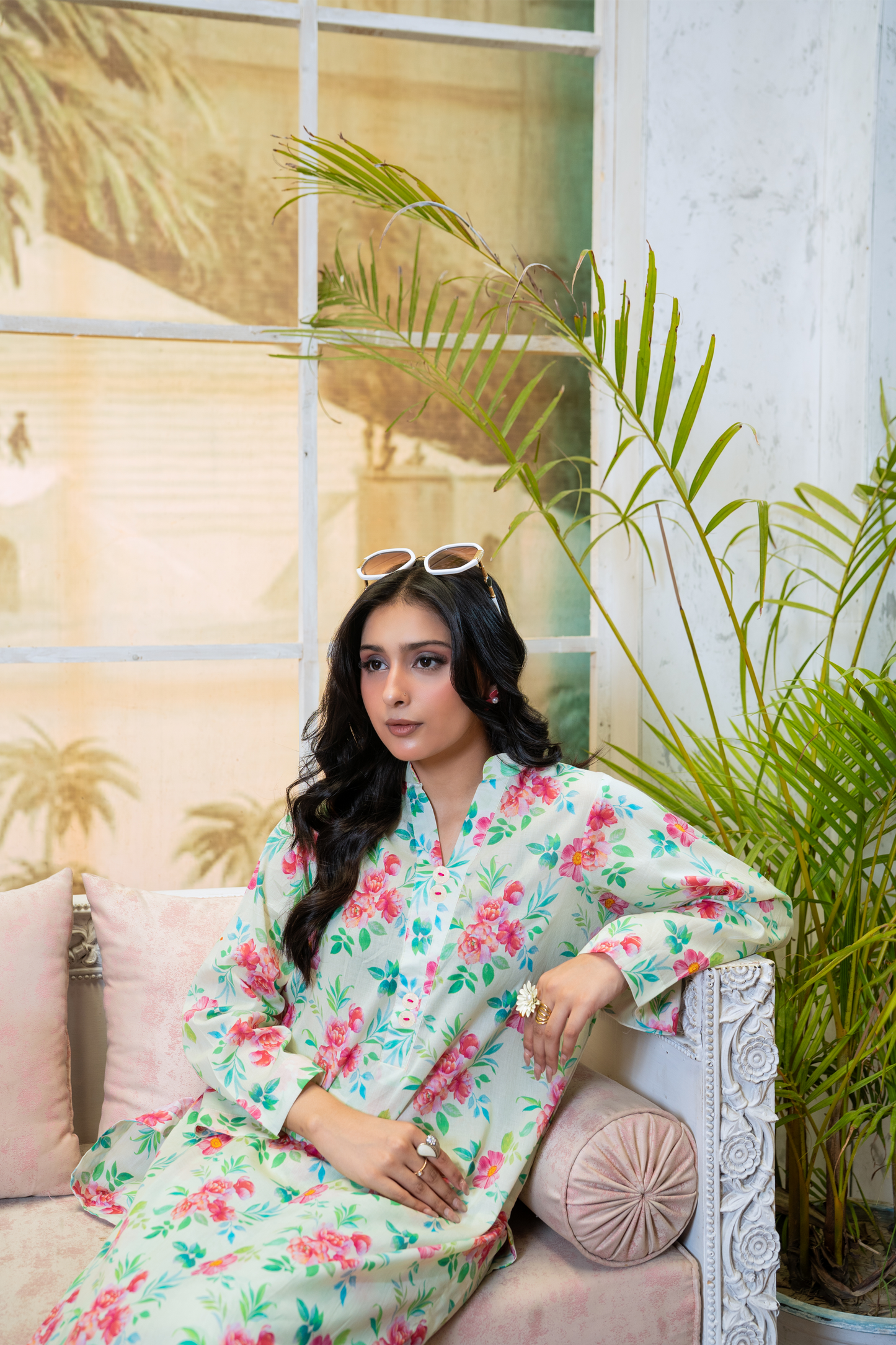 Blush Garden Lawn 2 Piece Suit Pret
