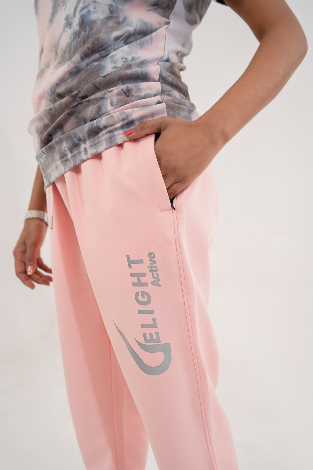 Women Active Wear Trouser Pink