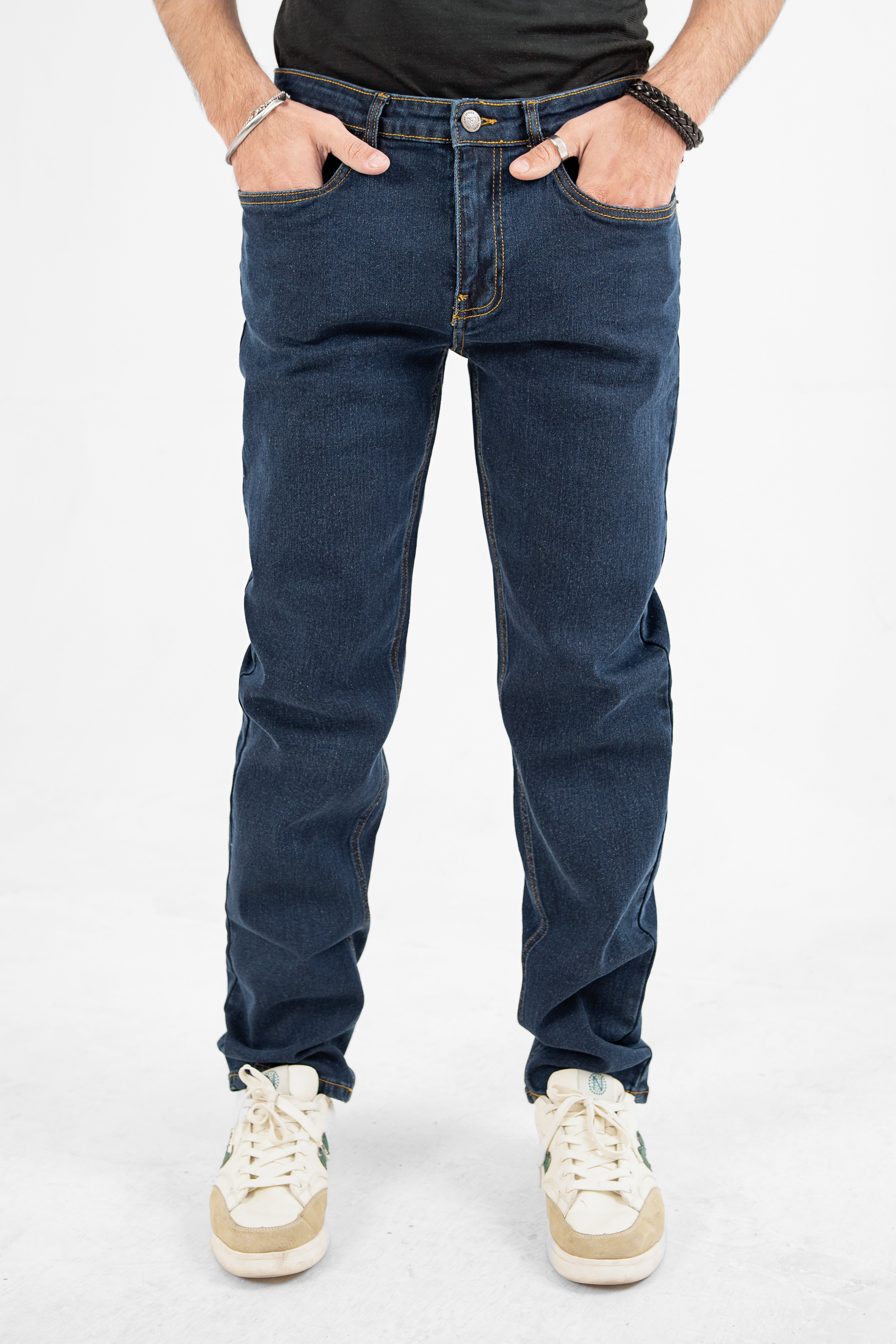 Men Jeans Smart Fit Dark Wash