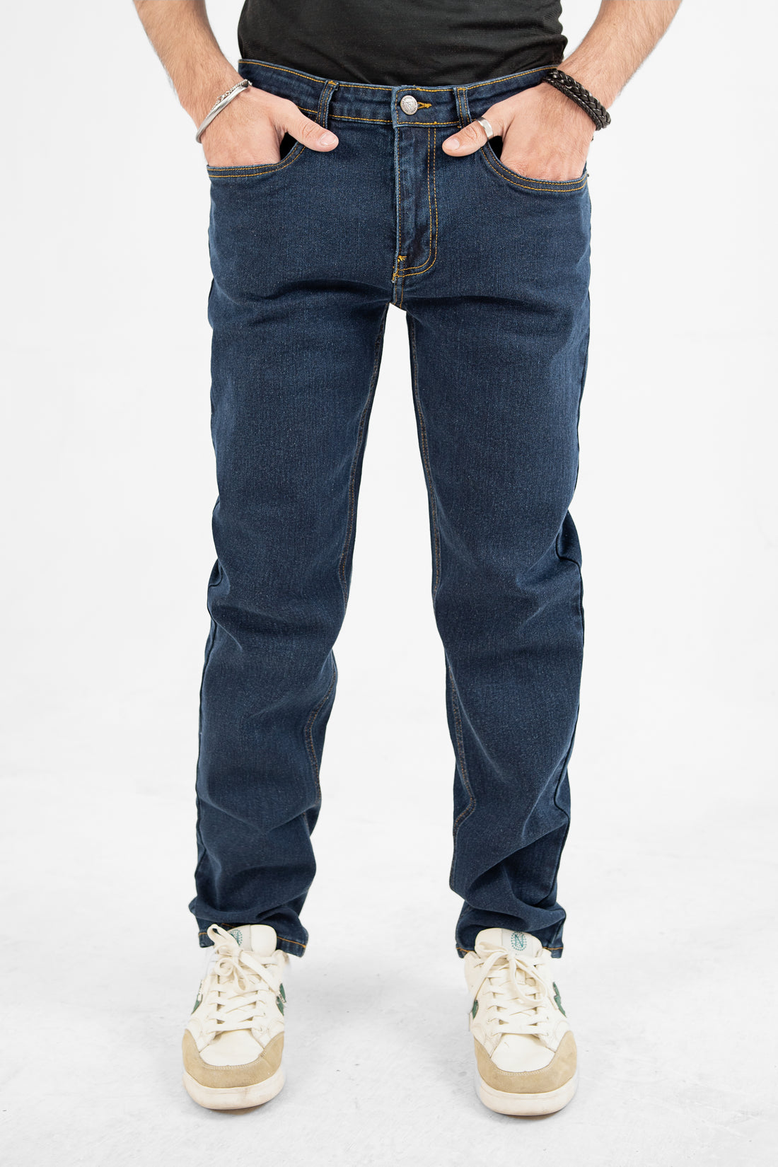 Men Jeans Smart Fit Dark Wash