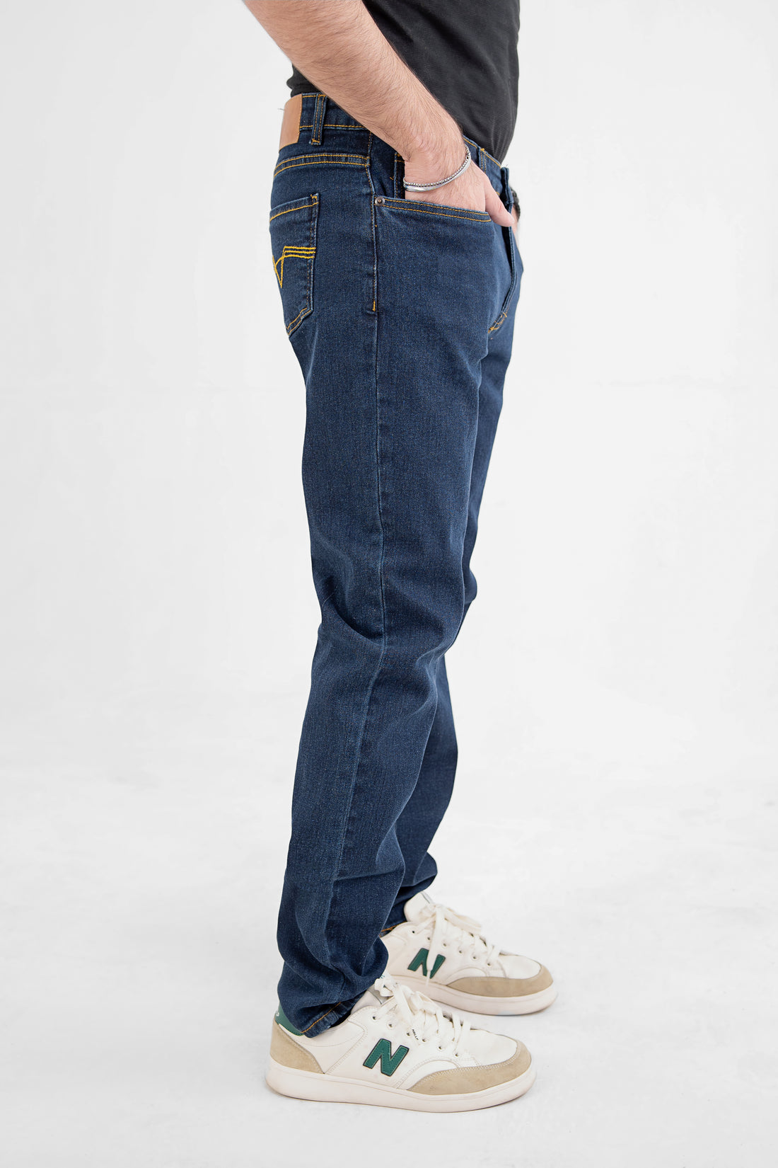 Men Jeans Smart Fit Dark Wash