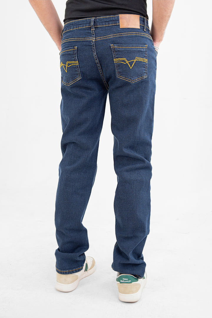 Men Jeans Smart Fit Dark Wash