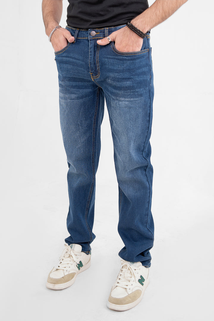 Men Jeans Smart Fit Medium Wash