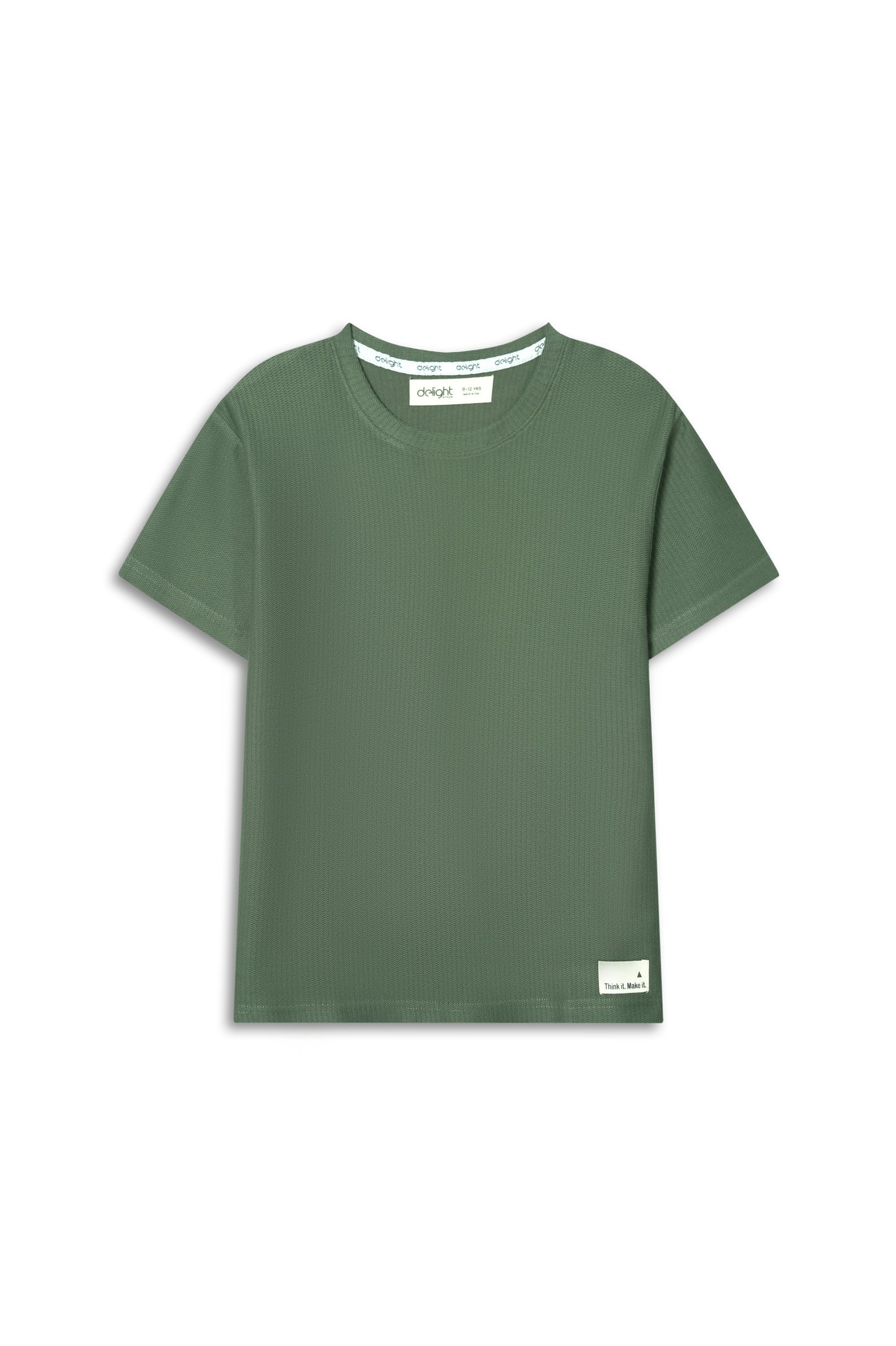 Vertical Waffle Grid Tee